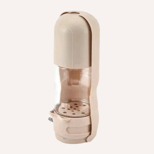 Tilley + Me Travel Dog Water Bottle with Treat Holder – Leakproof & BPA-Free 350mL - Image 7