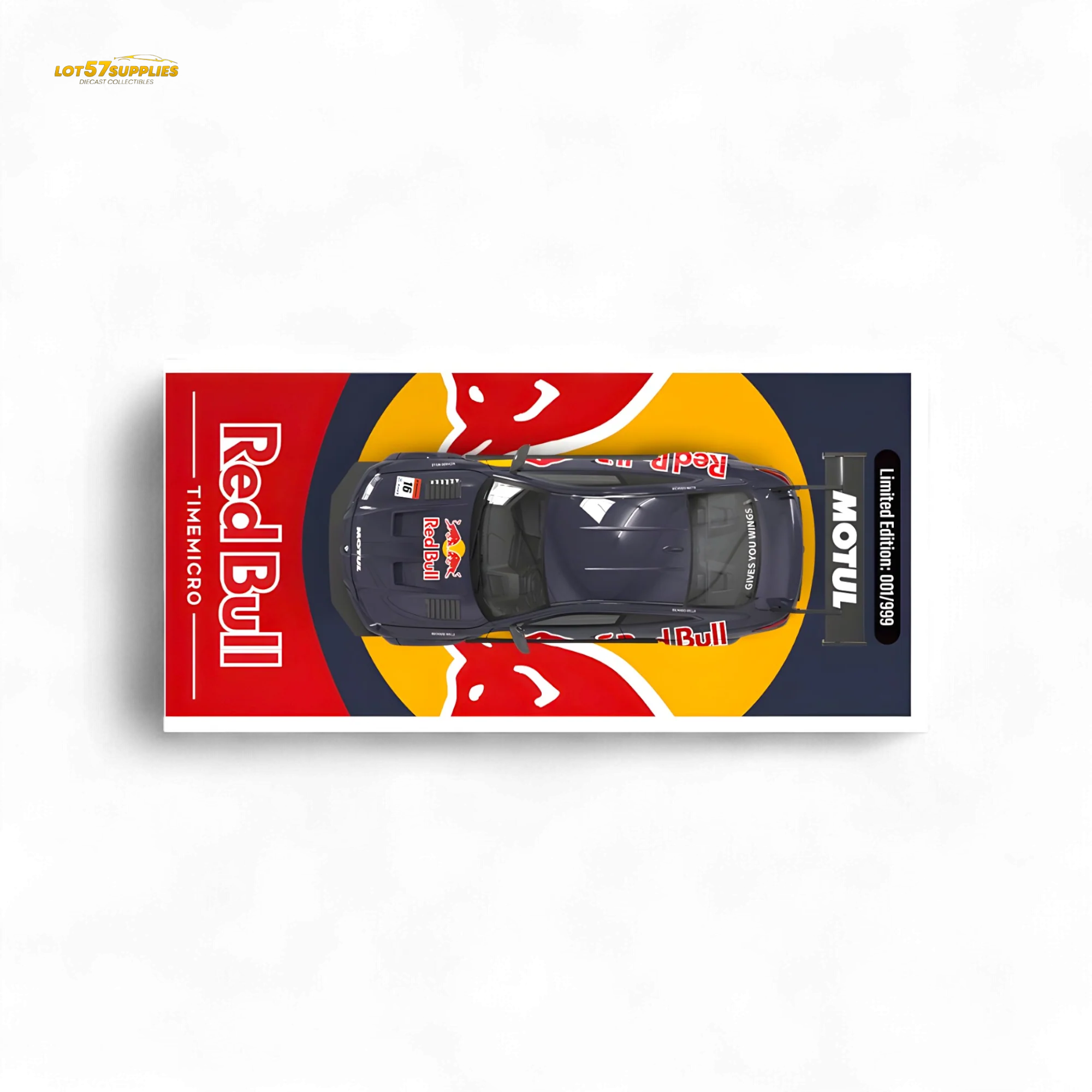 TimeMicro BMW M4 Modified Widebody Red Bull Figure Version 1:64 - Image 2