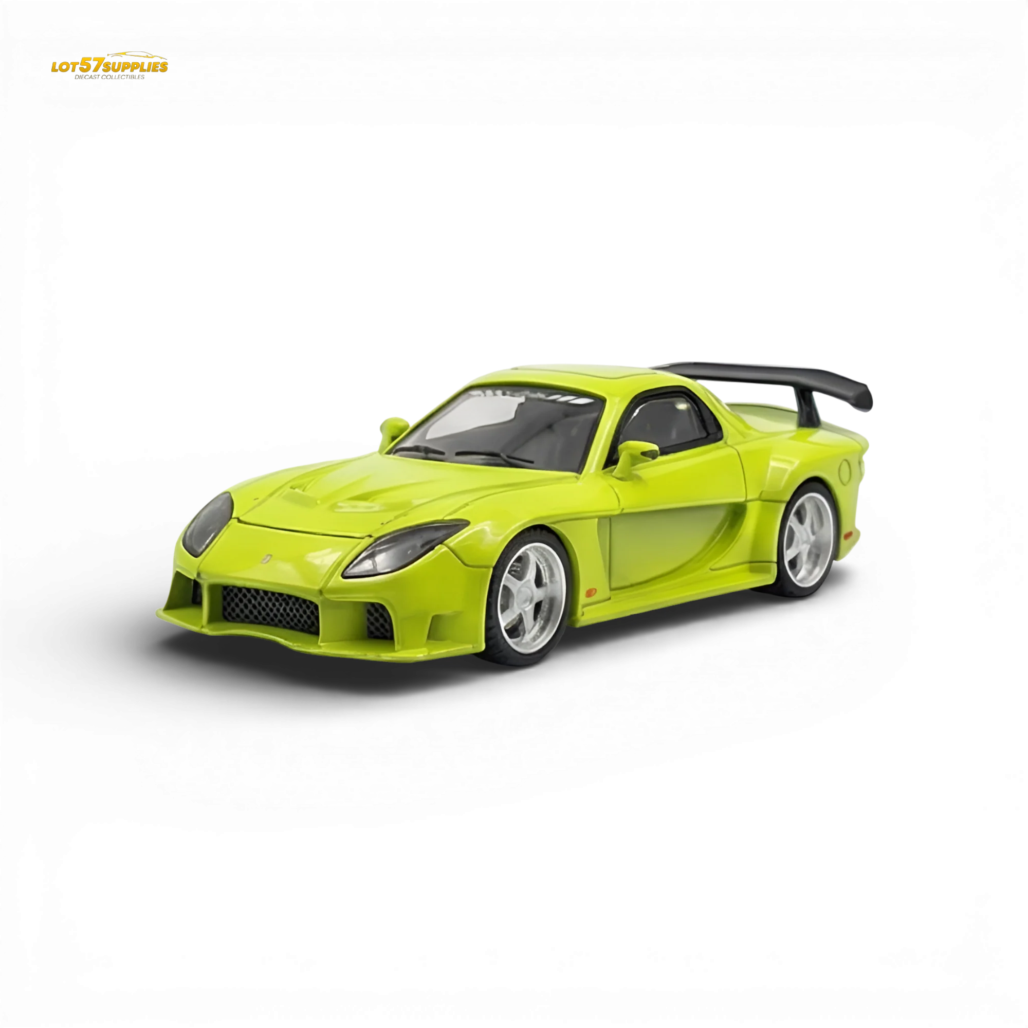 TimeMicro Mazda RX-7 VeilSide Green 1:64 - Image 2