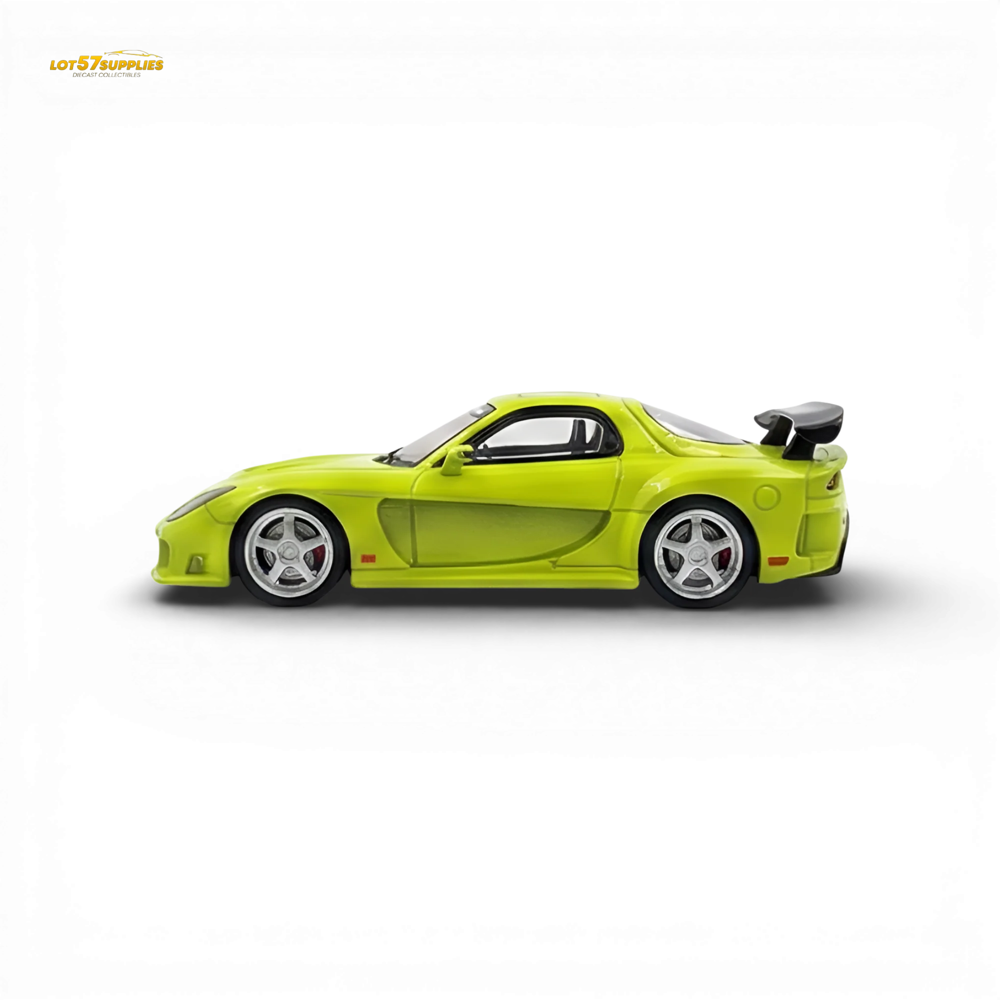 TimeMicro Mazda RX-7 VeilSide Green 1:64 - Image 4