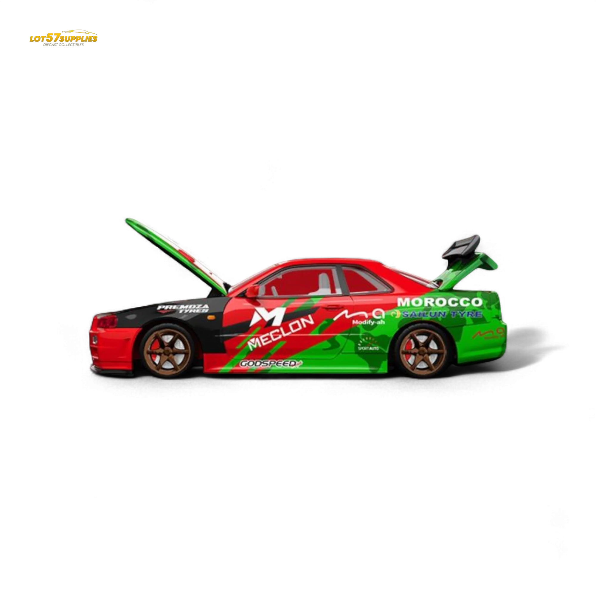 TimeMicro MECLON GT-R R34 1:64 - Image 3