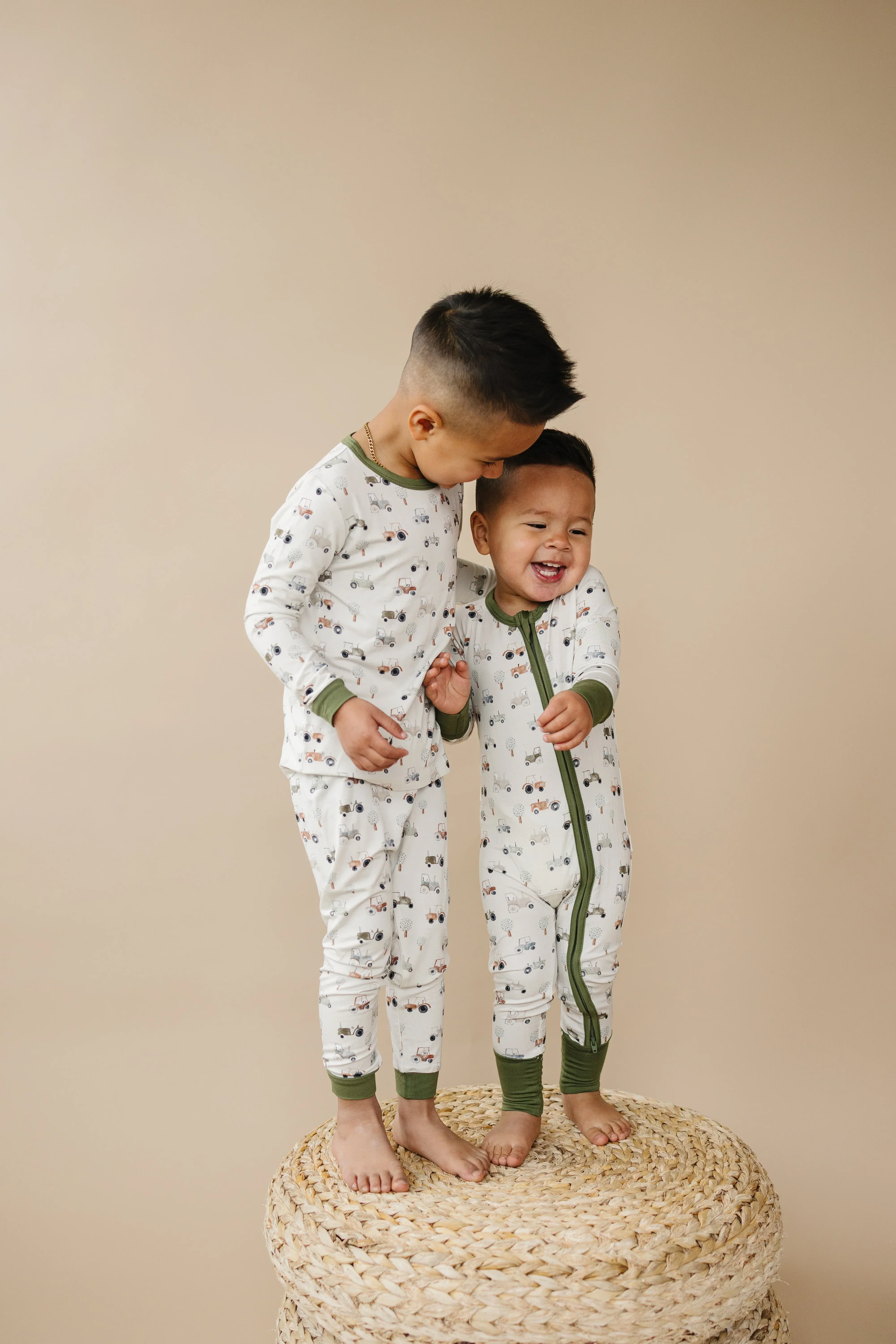 Tiny Tractors 2pc Bamboo Pajamas - Image 10