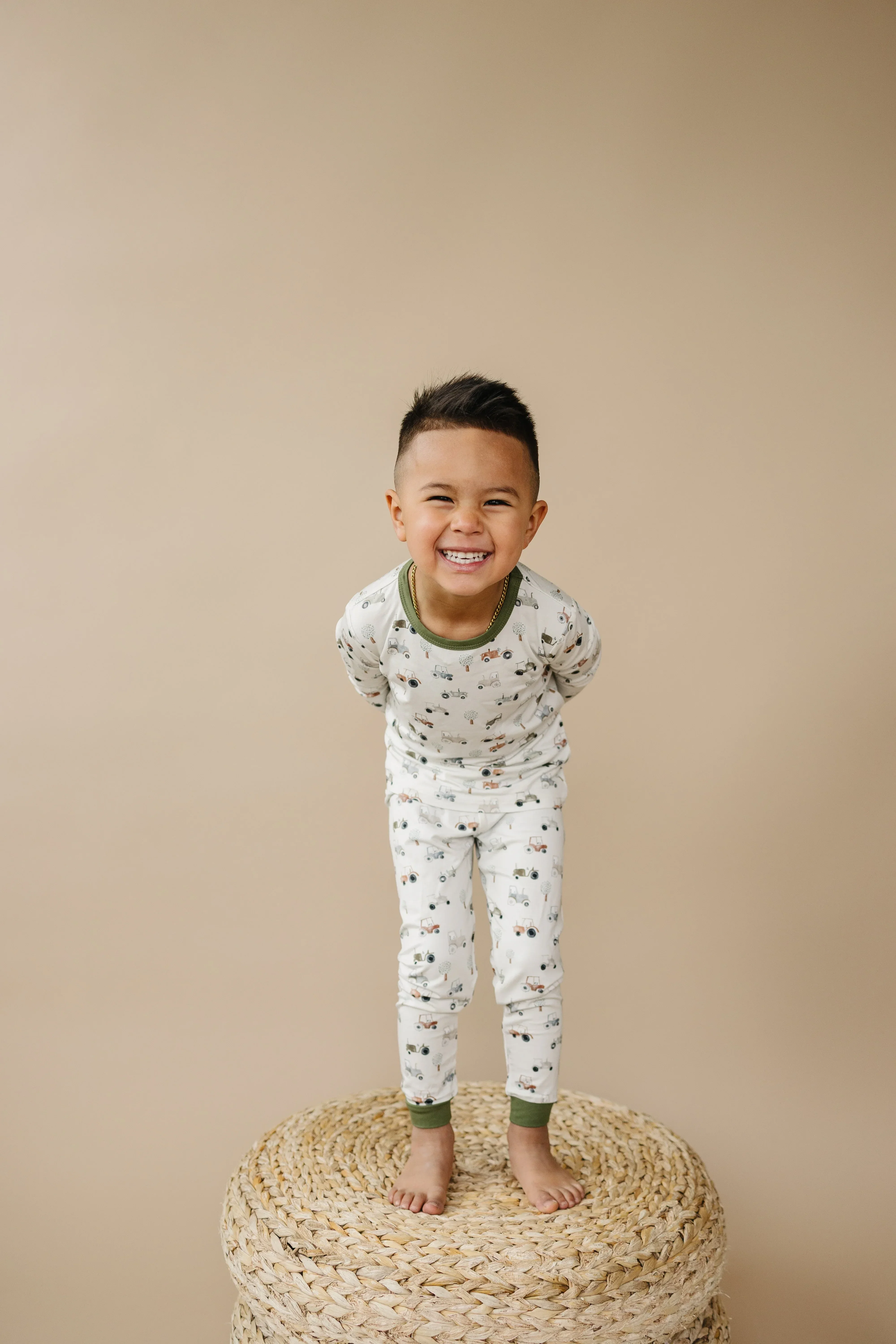 Tiny Tractors 2pc Bamboo Pajamas - Image 7