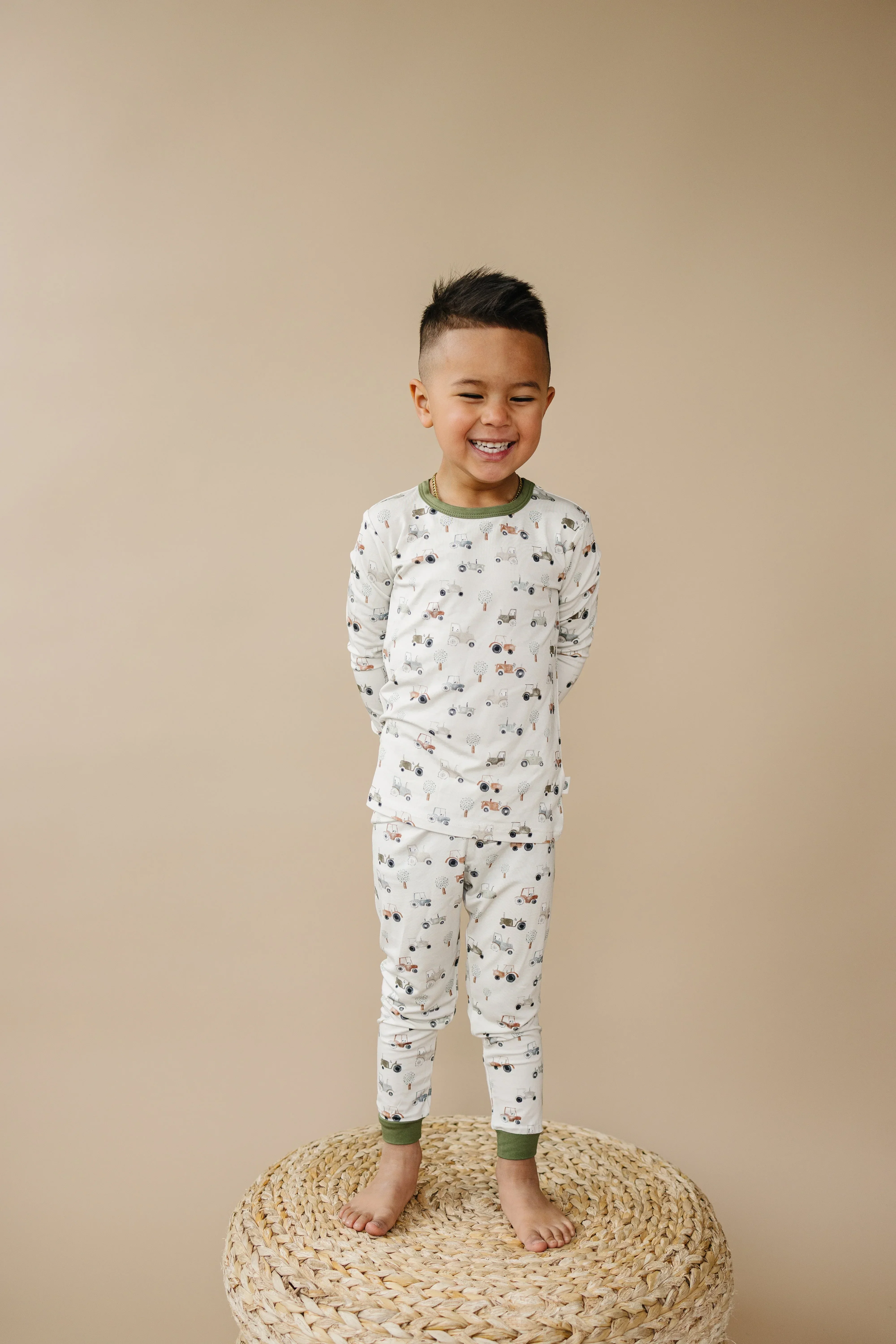 Tiny Tractors 2pc Bamboo Pajamas - Image 8