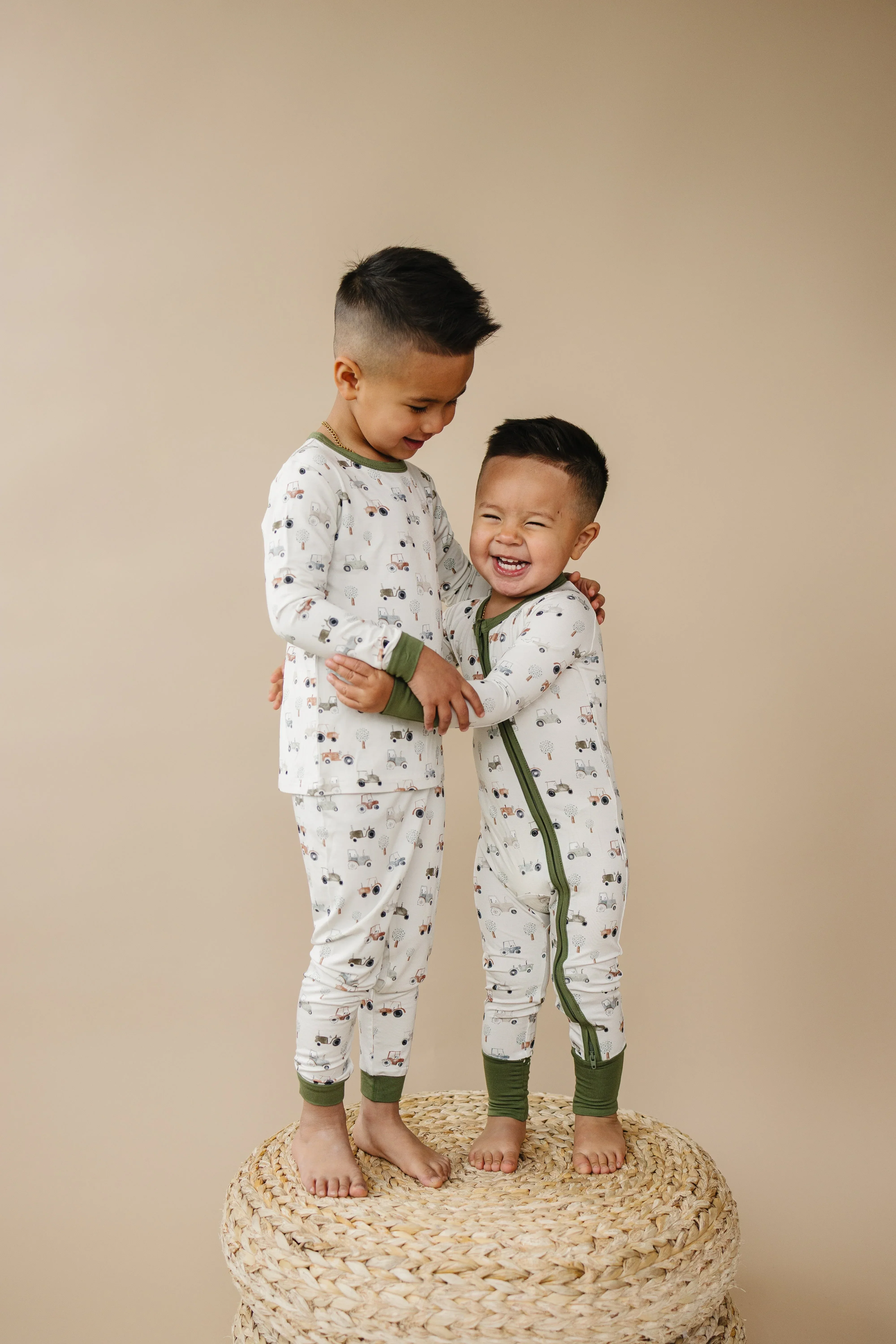 Tiny Tractors 2pc Bamboo Pajamas - Image 9