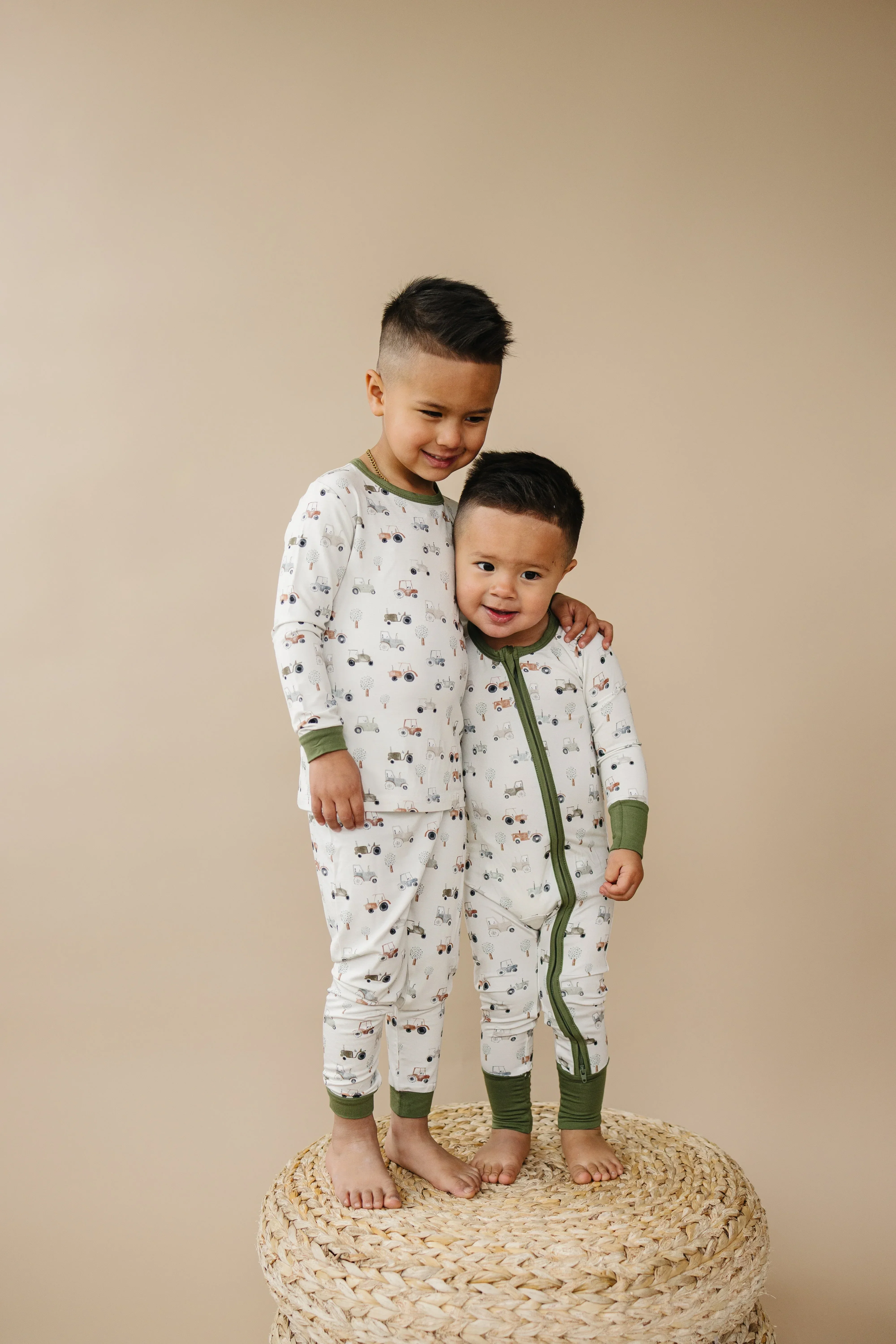 Tiny Tractors Bamboo Zippy Pajamas - Image 8