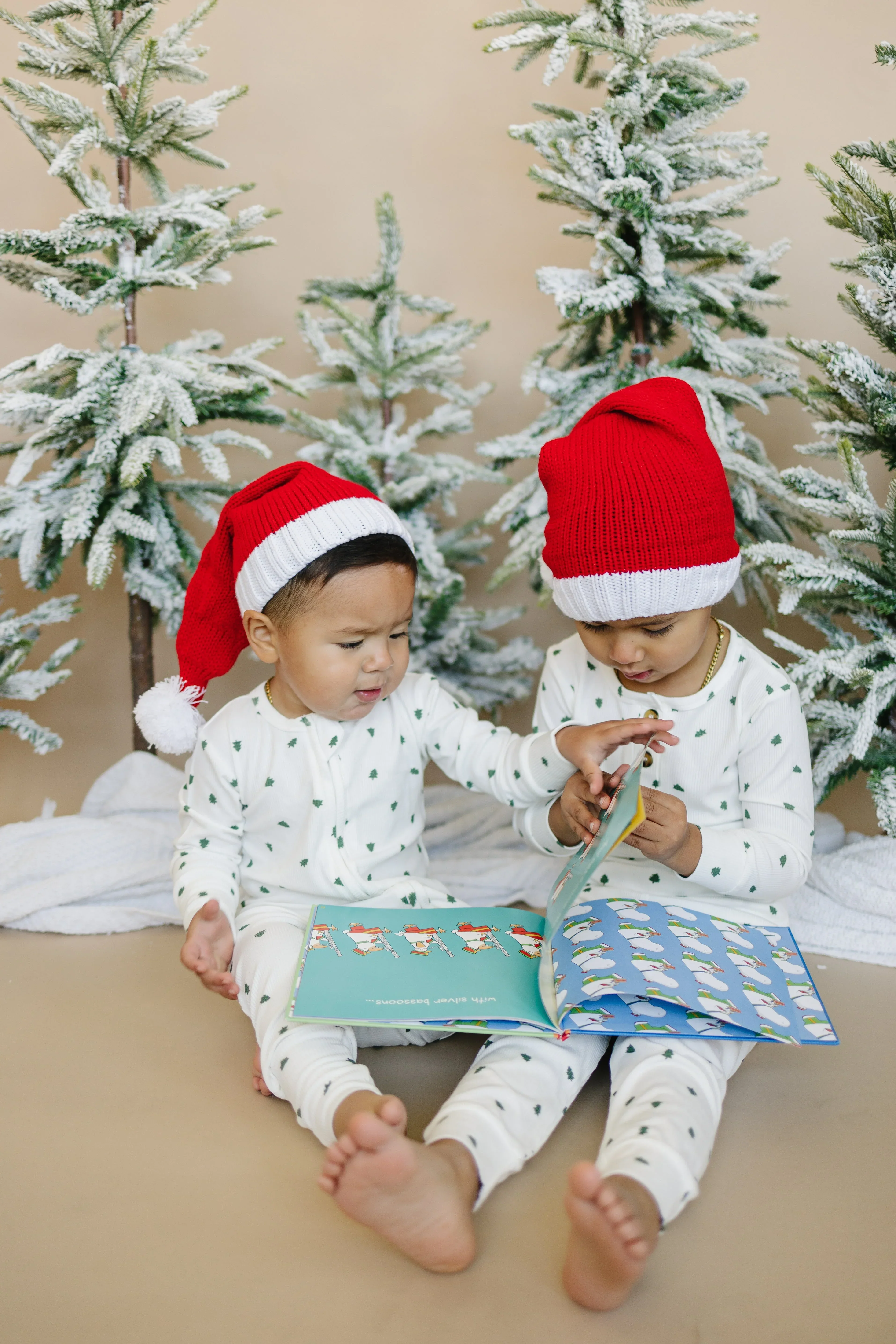 Tiny Trees Ribbed Bamboo Zippy Pajamas - Image 14