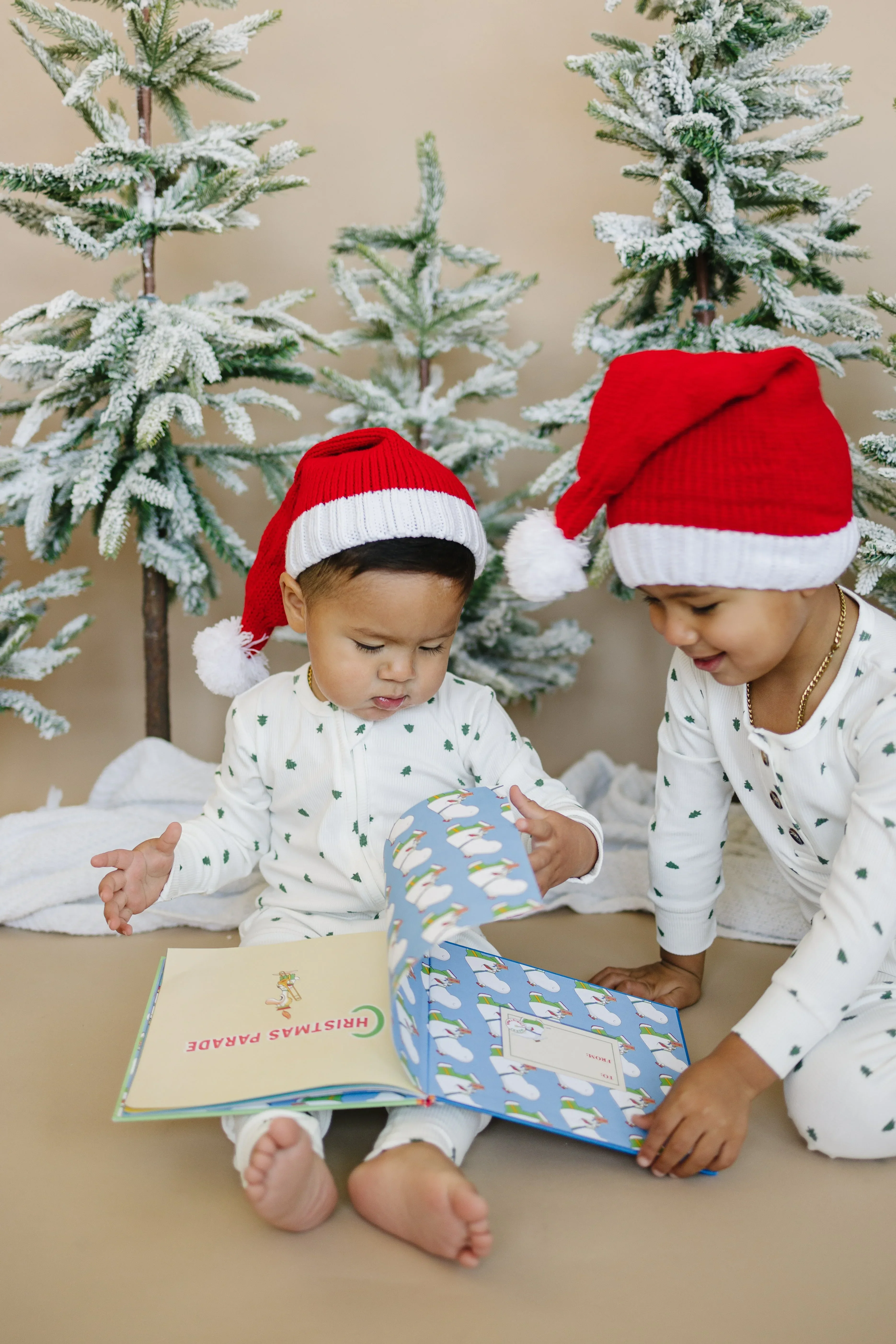 Tiny Trees Ribbed Bamboo Zippy Pajamas - Image 15
