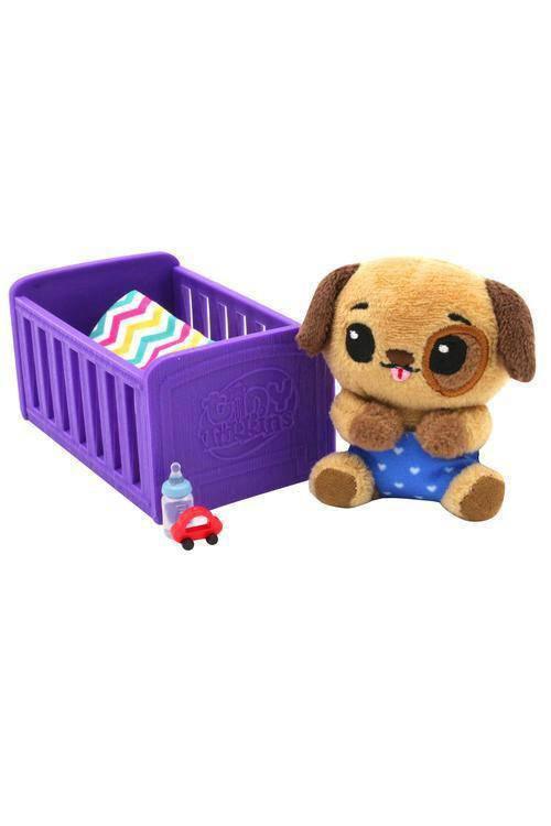 Tiny Tukkins Blind Pack - 6 piece set with Crib, Accessories and a mystery Plush - Image 3