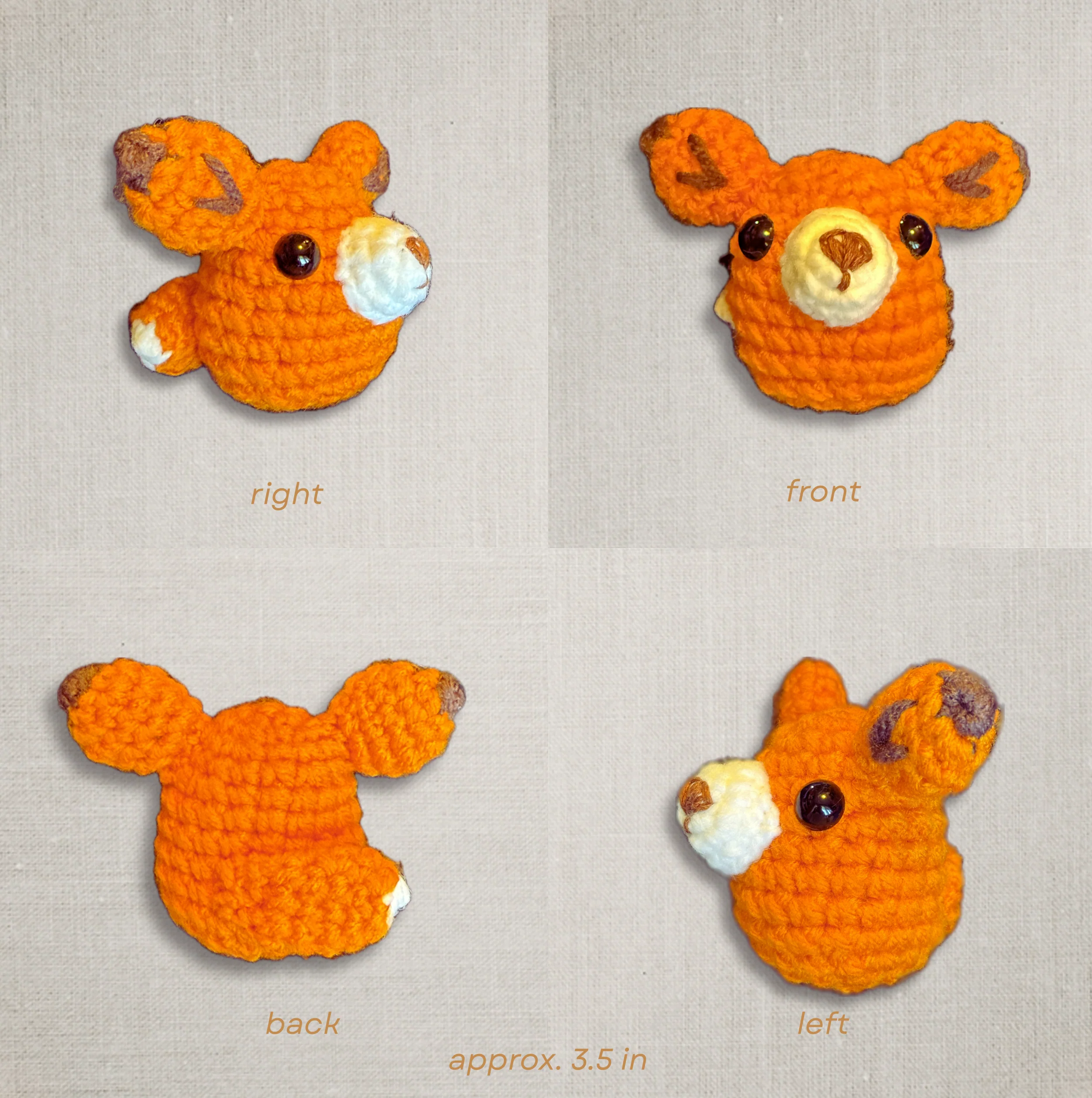 TJ the fox | weighted cat toy - Image 3
