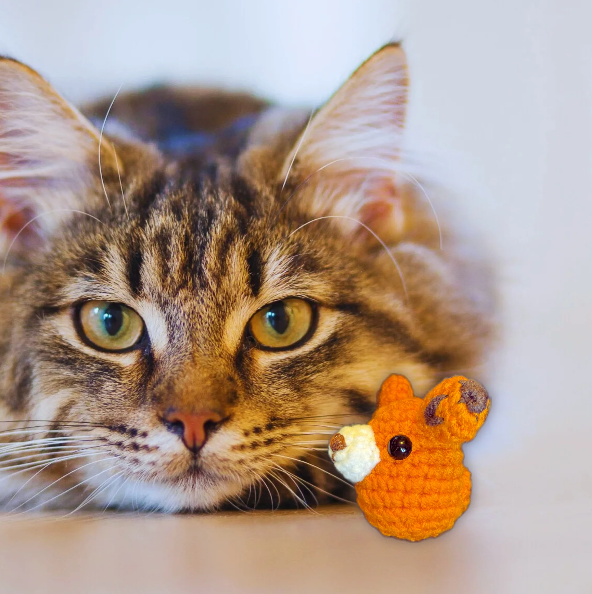 TJ the fox | weighted cat toy - Image 4