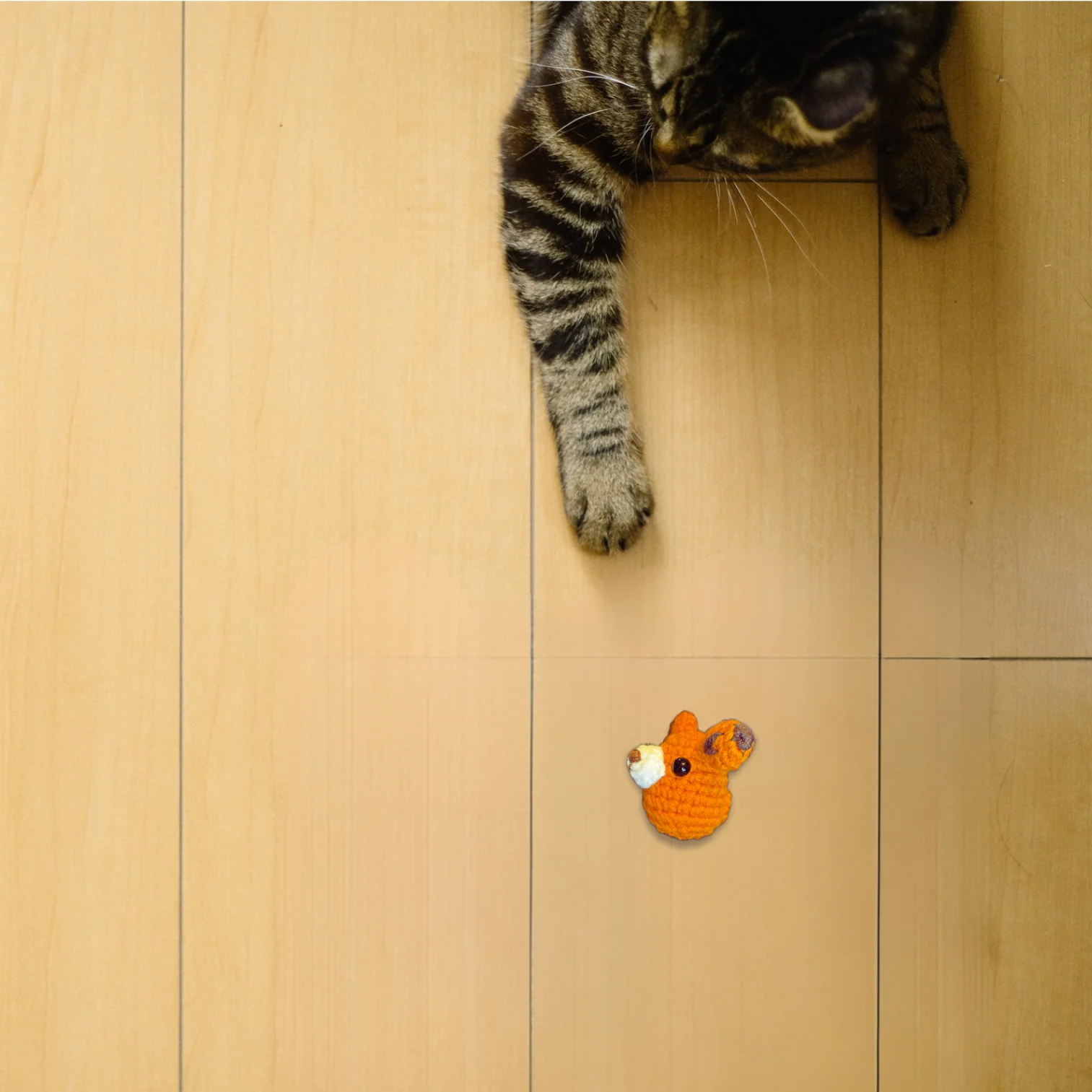 TJ the fox | weighted cat toy - Image 5