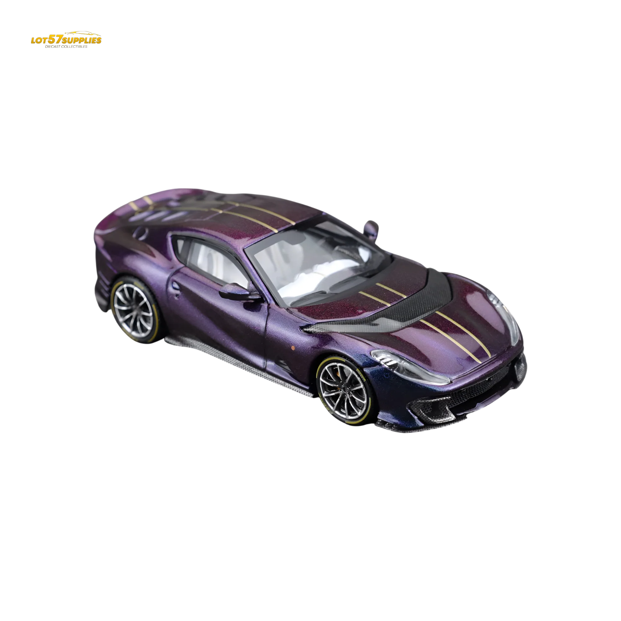 TOC Ferrari 812C Chameleon Purple 1:64 - Image 3