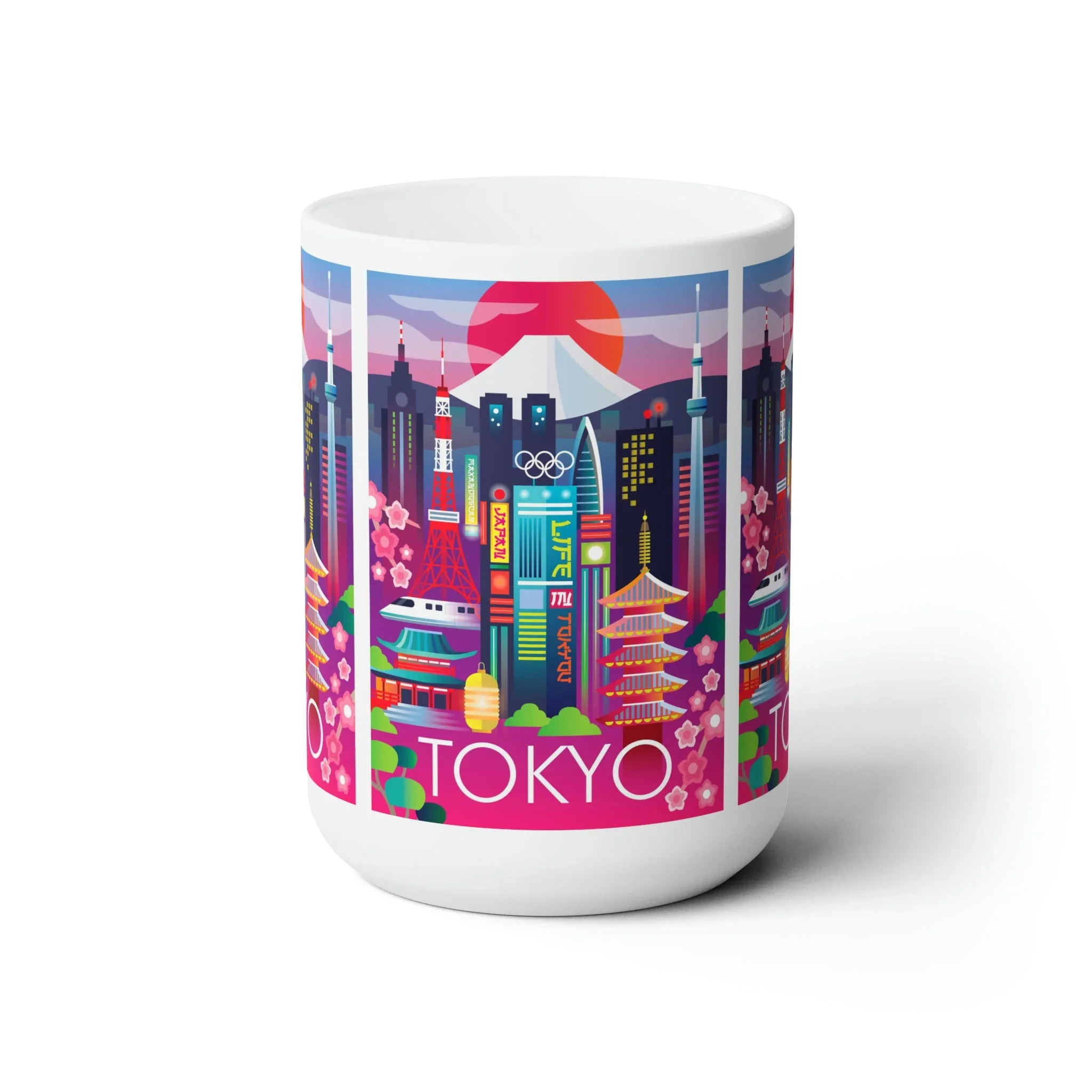 Tokyo Ceramic Mug 11oz or 15oz - Image 2