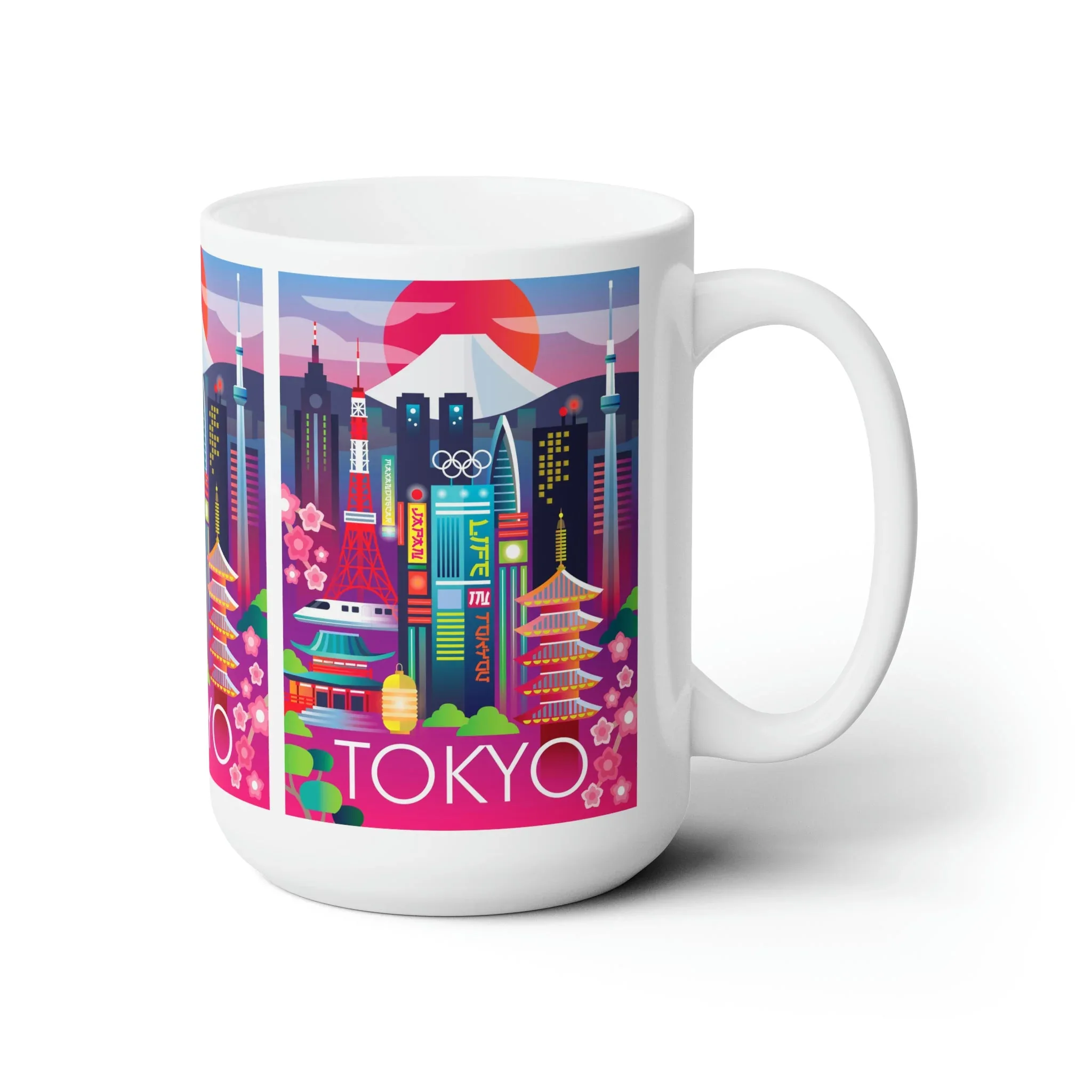 Tokyo Ceramic Mug 11oz or 15oz - Image 3