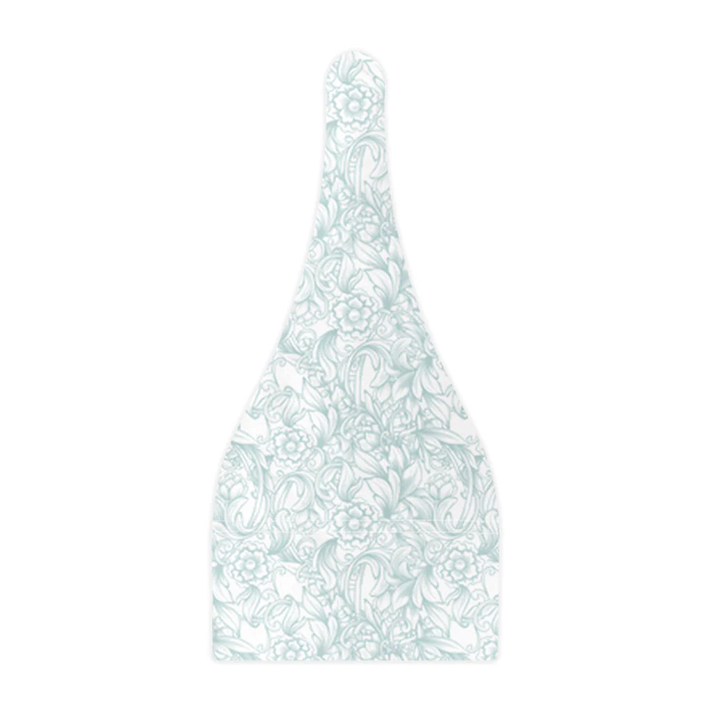 Tooled Teal Baby Beanies - Image 2