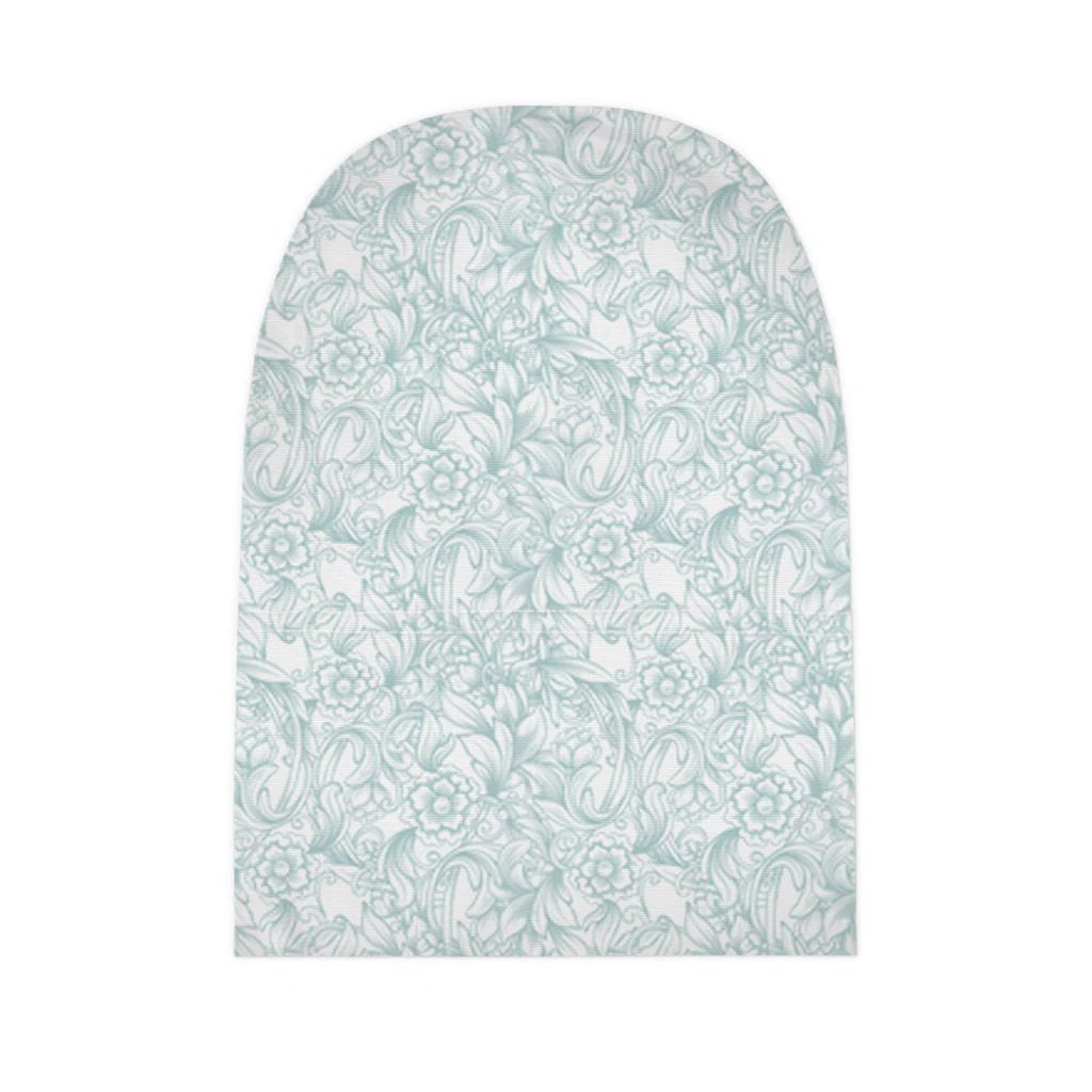 Tooled Teal Baby Beanies - Image 3