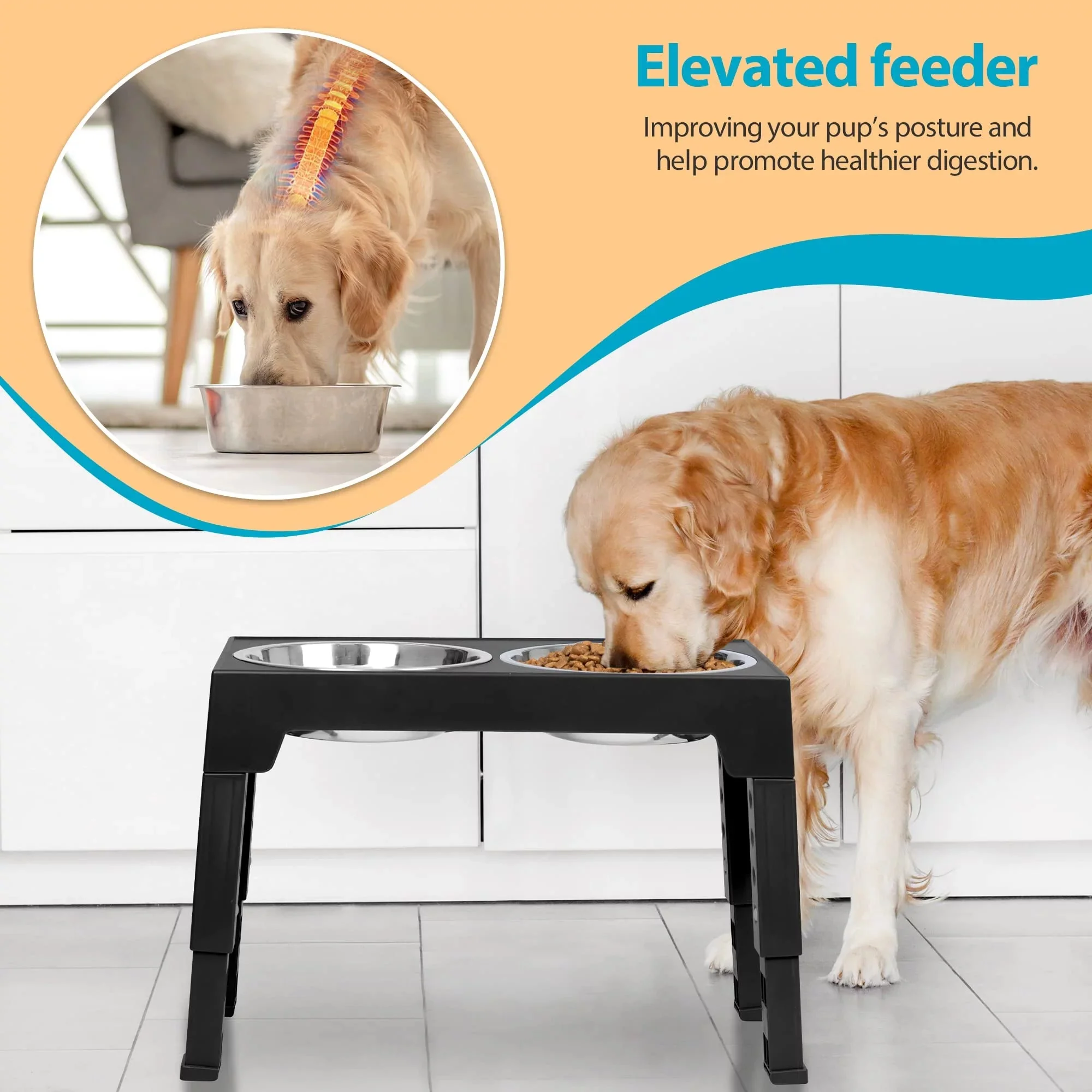Top 10 Elevated Dog Bowl Stands with Stainless Steel Dishes - Image 2