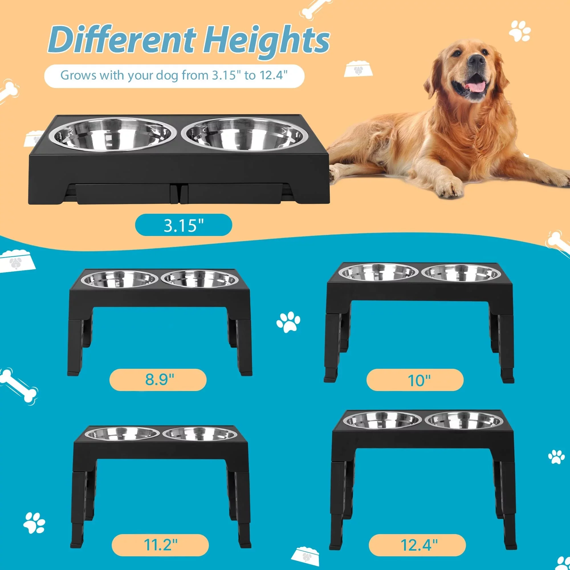 Top 10 Elevated Dog Bowl Stands with Stainless Steel Dishes - Image 5