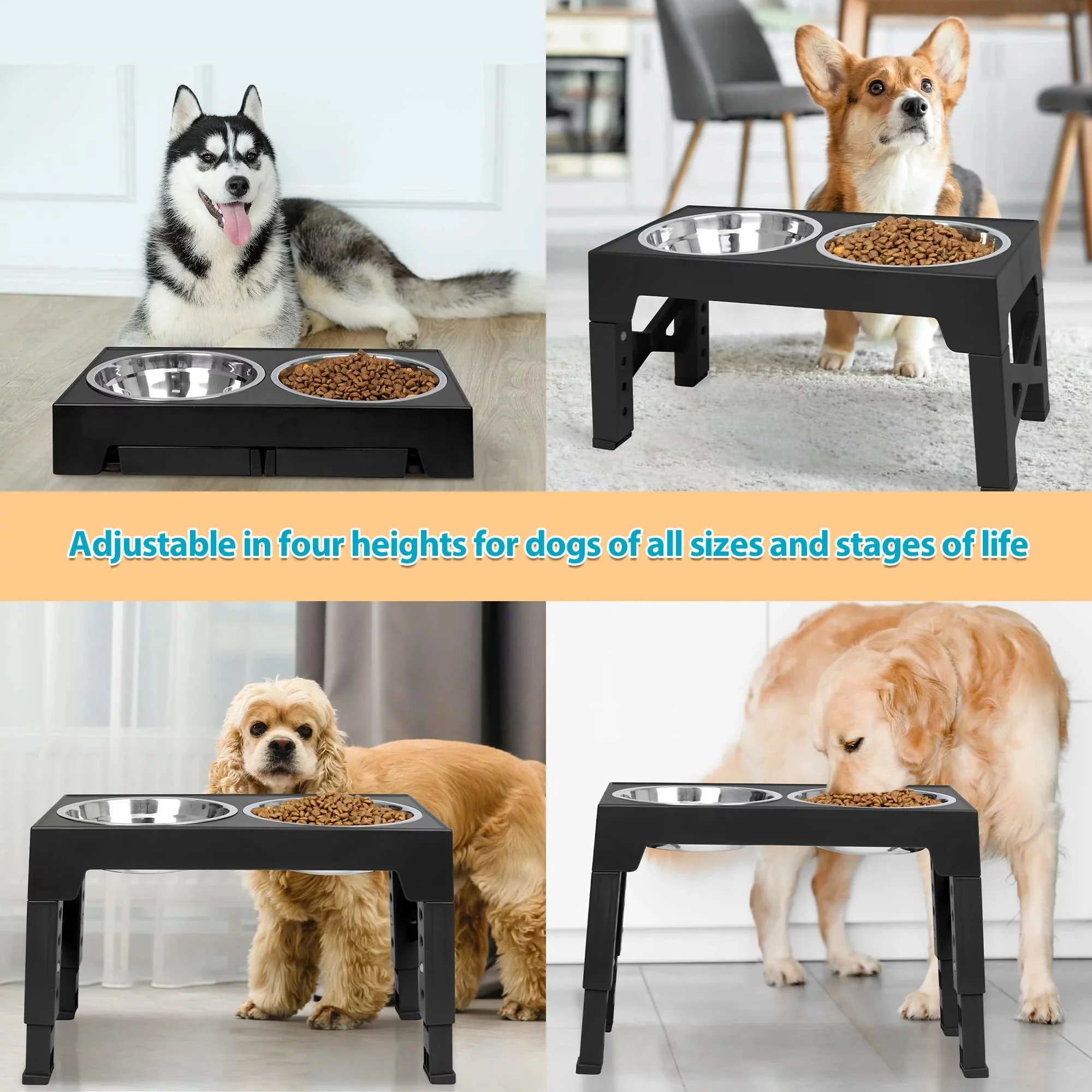 Top 10 Elevated Dog Bowl Stands with Stainless Steel Dishes - Image 7