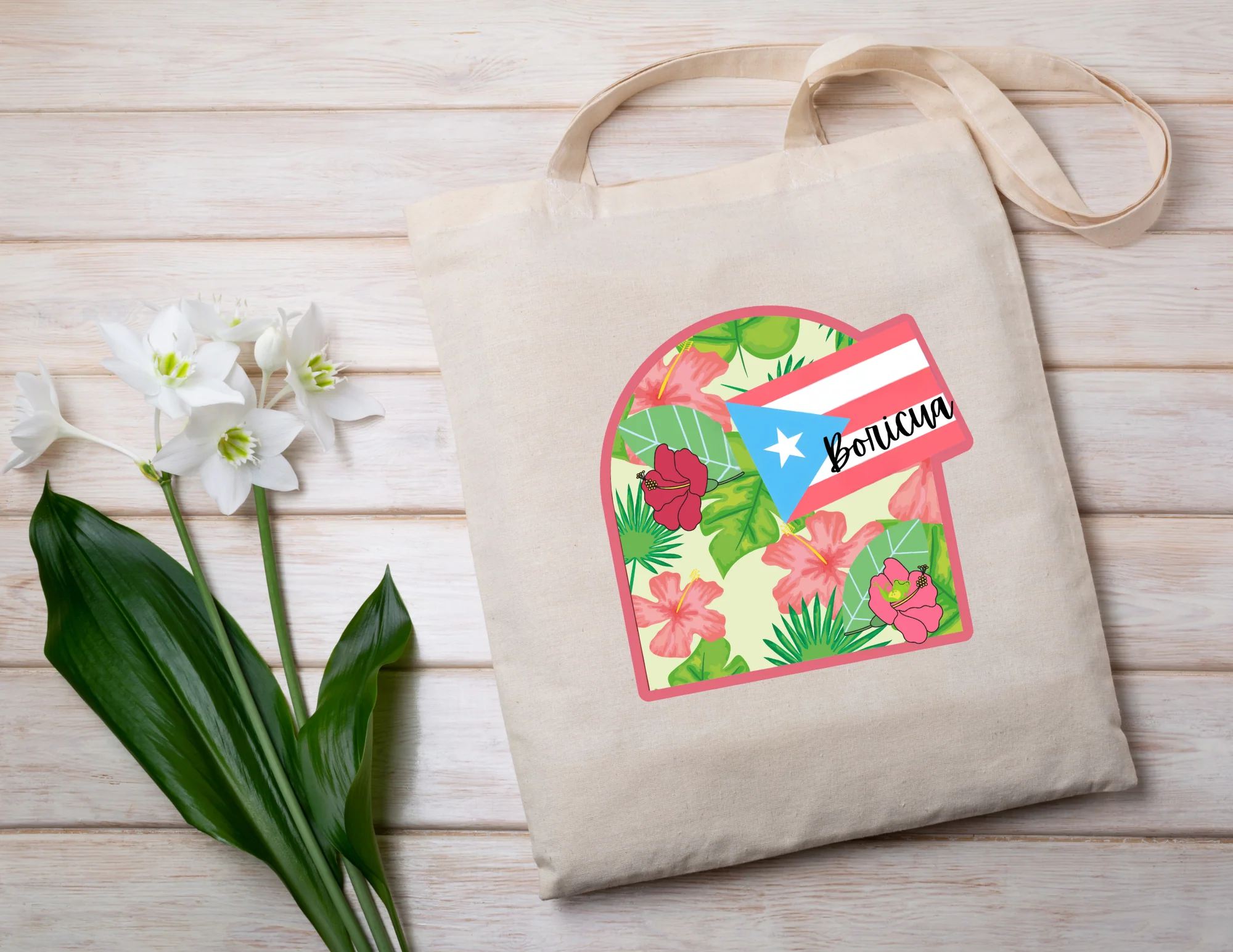 Tote bag: Boricua - Image 2