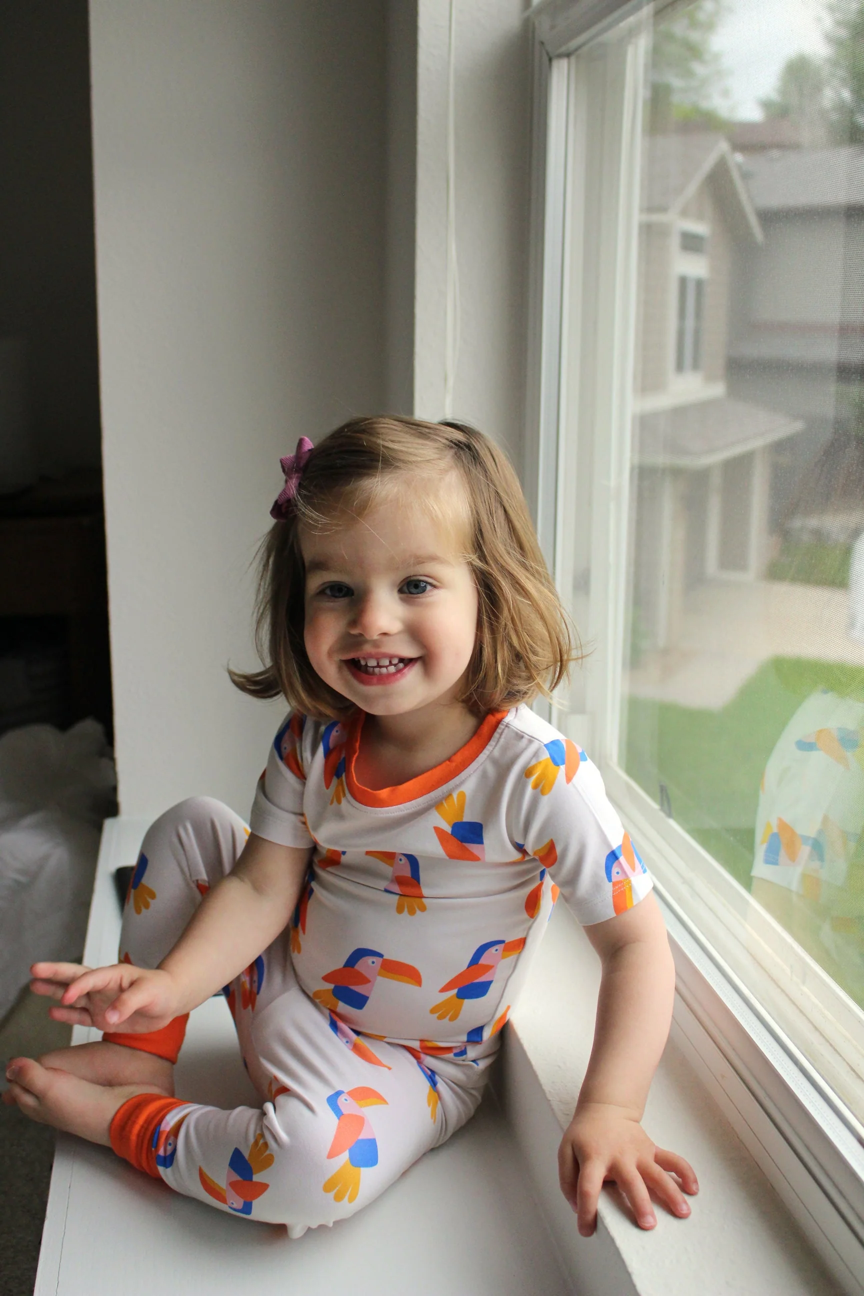 Toucan Short Sleeve Pajama Set - Image 3