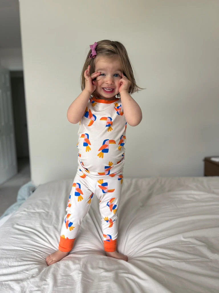 Toucan Short Sleeve Pajama Set - Image 4