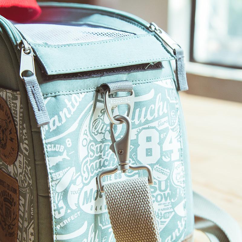Touchdog Around-The-Globe Passport Airlined Approved Pet Carrier - Image 9