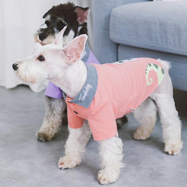 Touchdog 'Arubark' Caribbean Style Dog Polo T-Shirt - Image 5