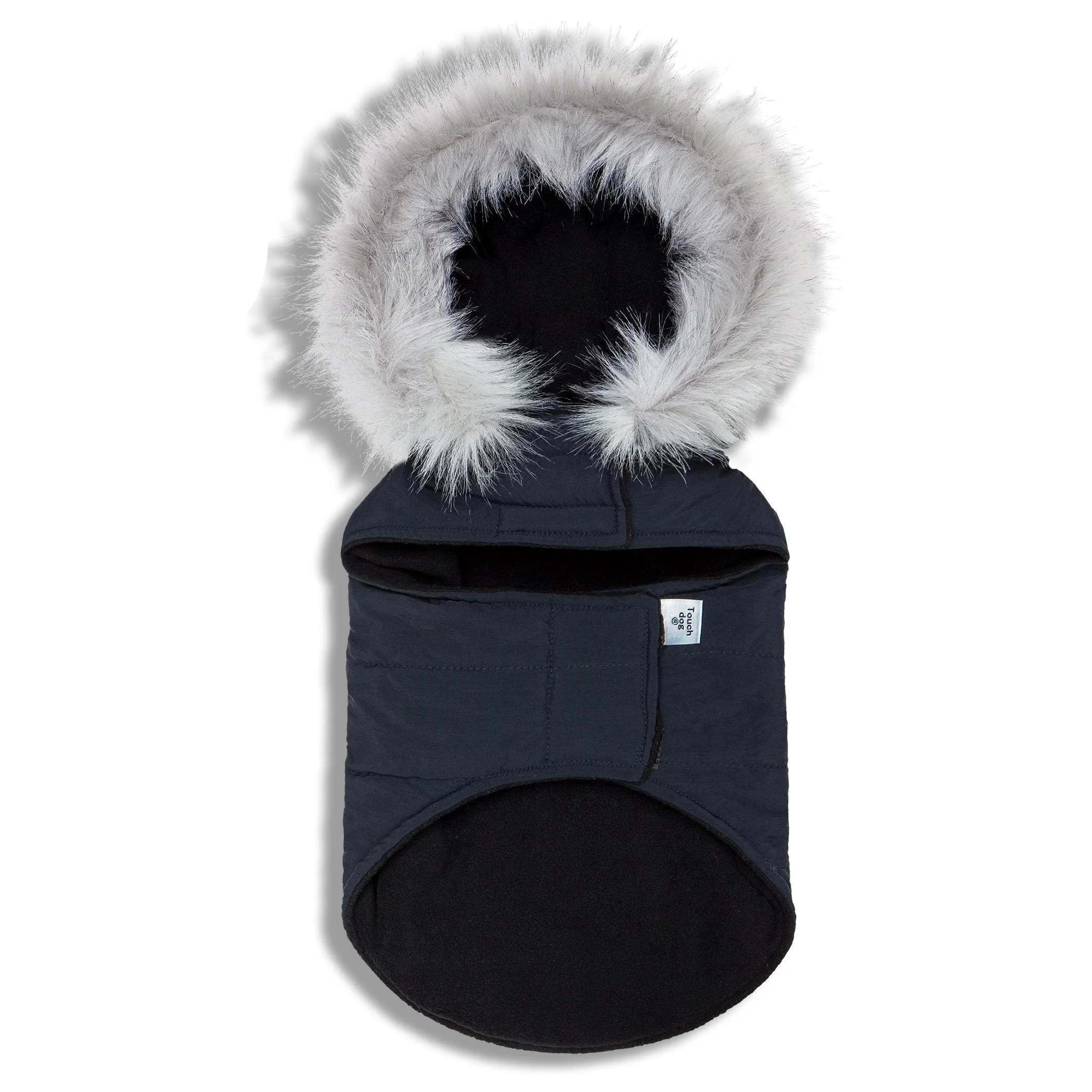 Touchdog 'Eskimo-Swag' Duck-Down Insulated Winter Dog Coat Parka - Image 13