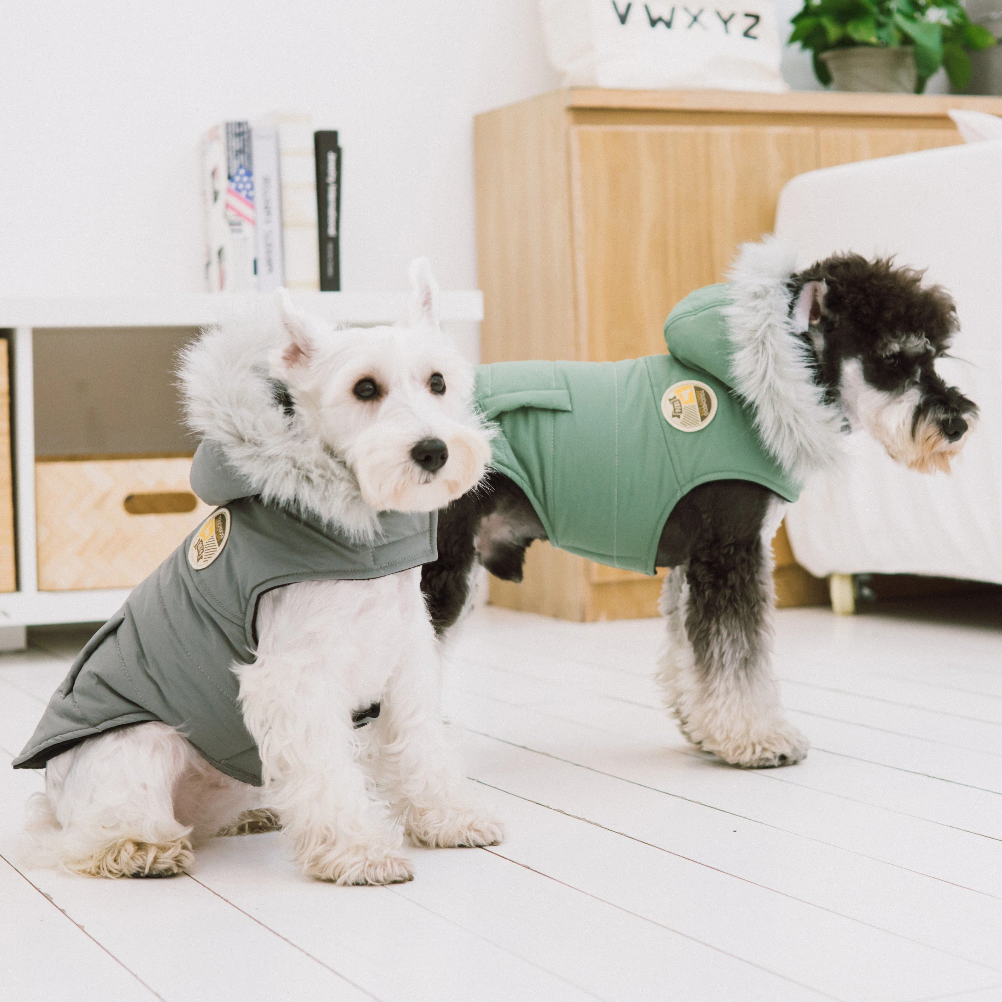 Touchdog 'Eskimo-Swag' Duck-Down Insulated Winter Dog Coat Parka - Image 4
