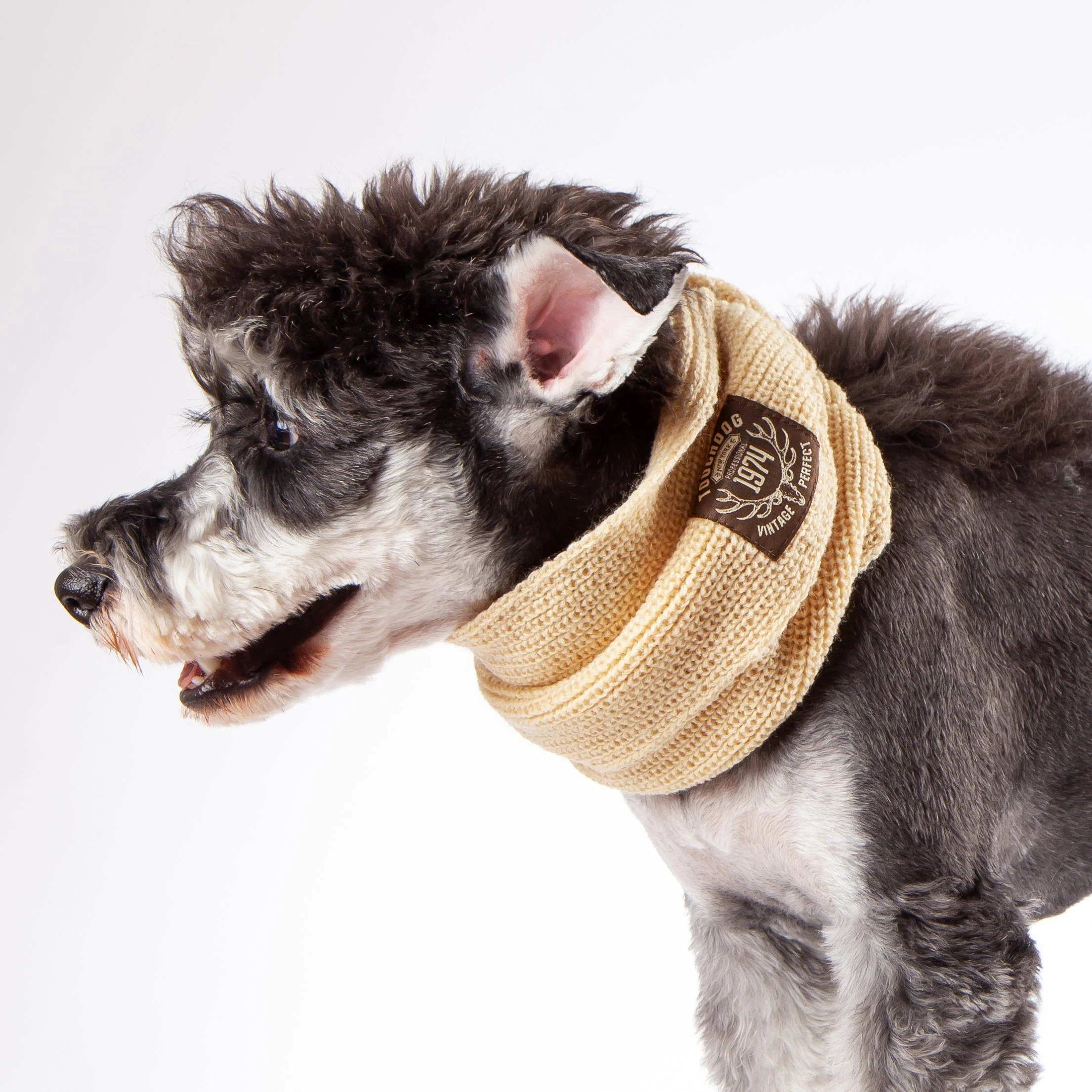 Touchdog Heavy Knitted Designer Fashion Winter Dog Scarf - Image 14