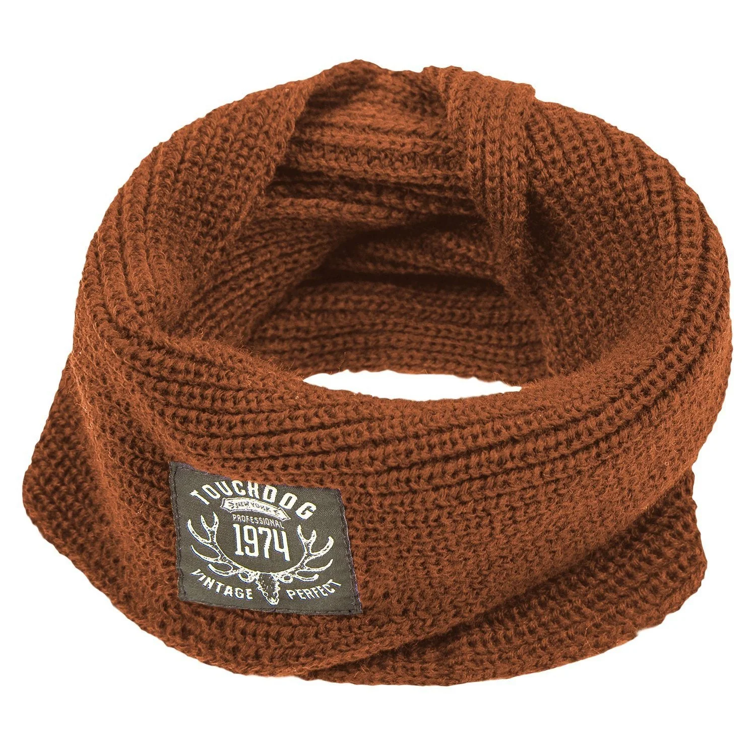 Touchdog Heavy Knitted Designer Fashion Winter Dog Scarf - Image 5