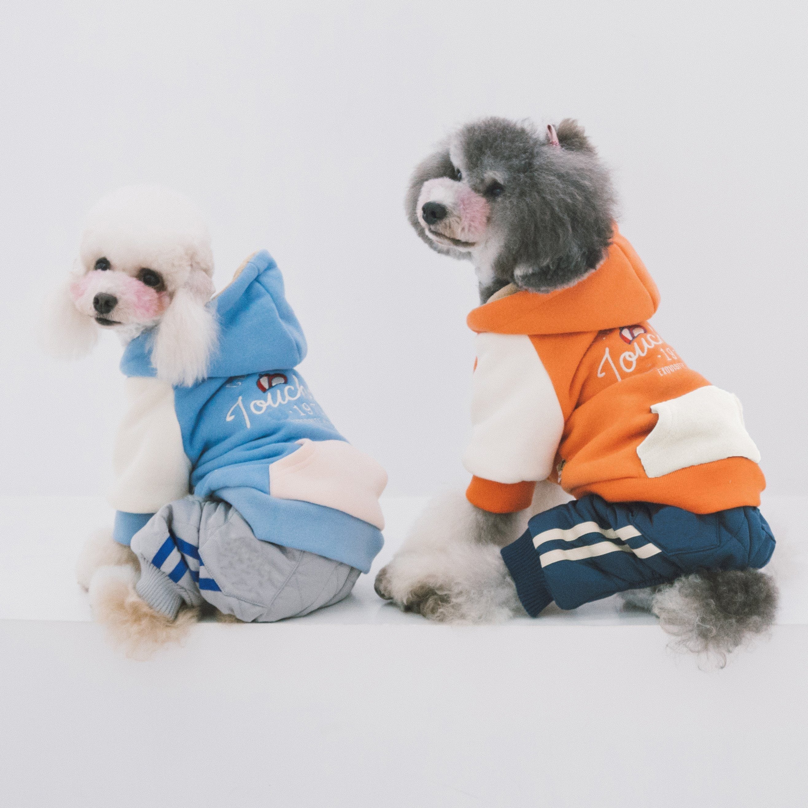 Touchdog 'Heritage' Soft-Cotton Fashion Dog Hoodie Sweater - Image 3