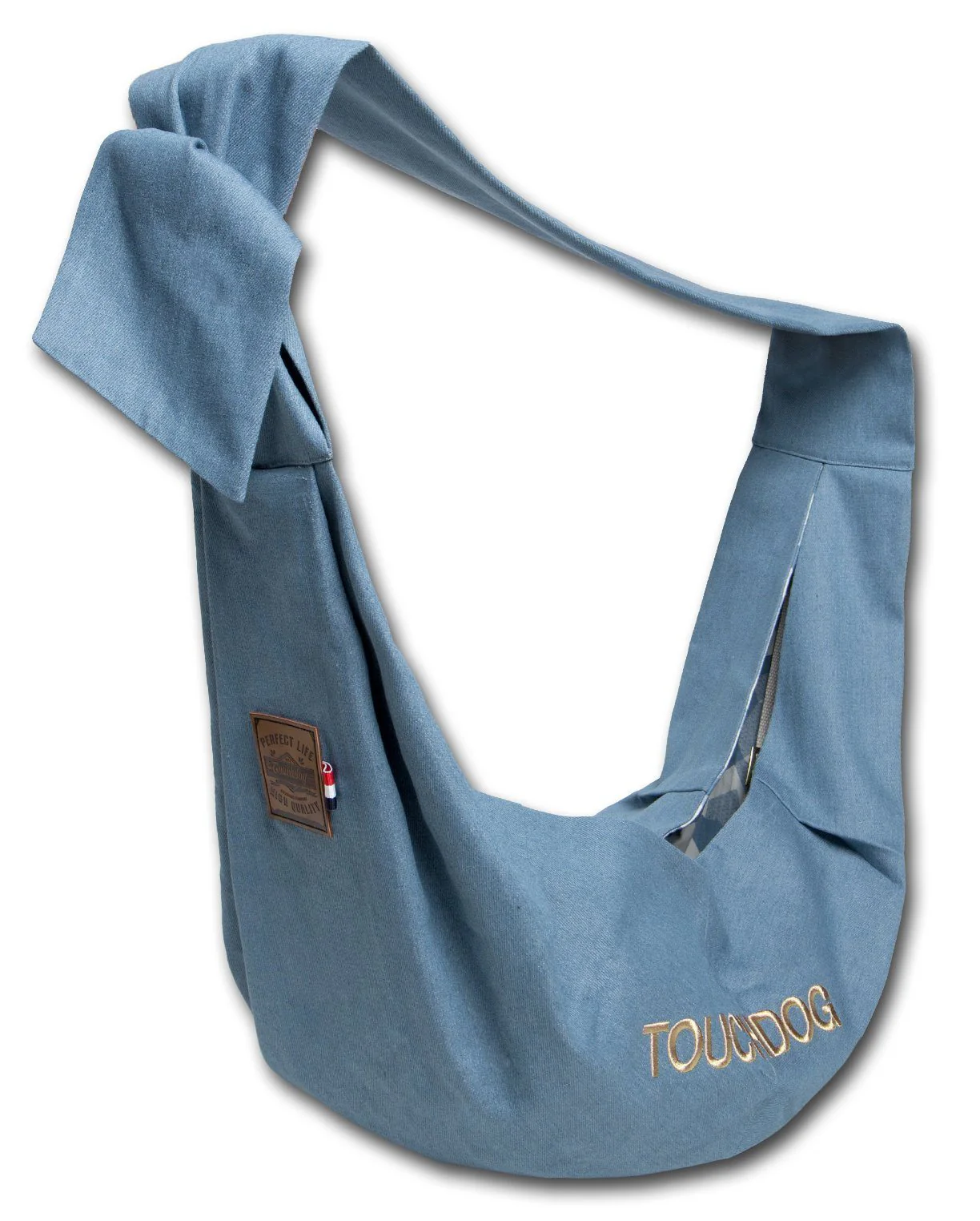 Touchdog 'Paw-Ease' Over-The-Shoulder Travel Sling Pet Carrier - Image 2