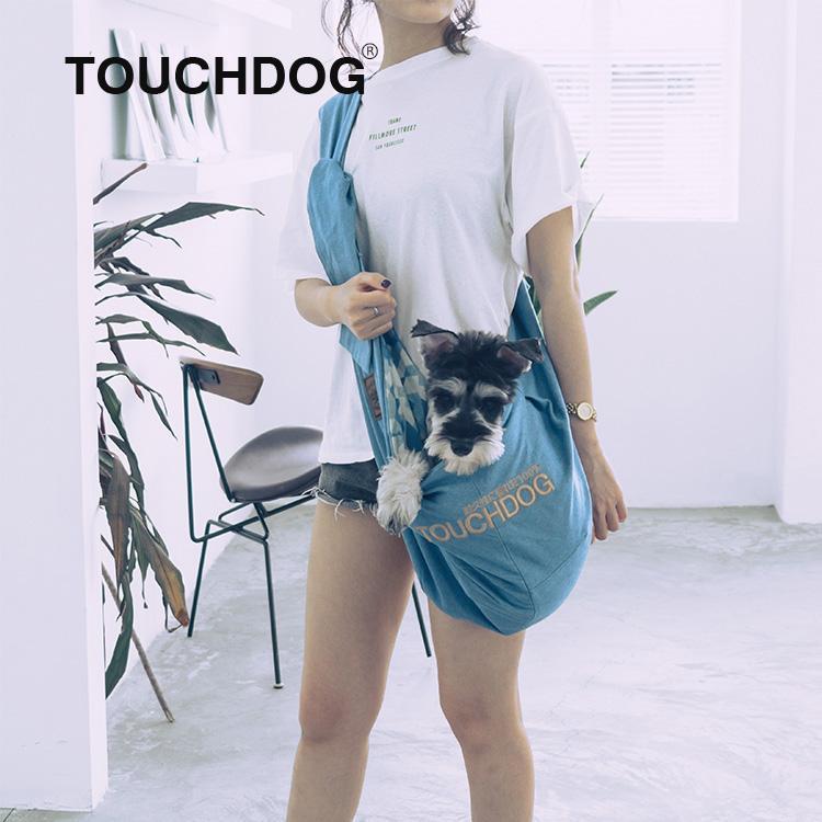 Touchdog 'Paw-Ease' Over-The-Shoulder Travel Sling Pet Carrier - Image 4
