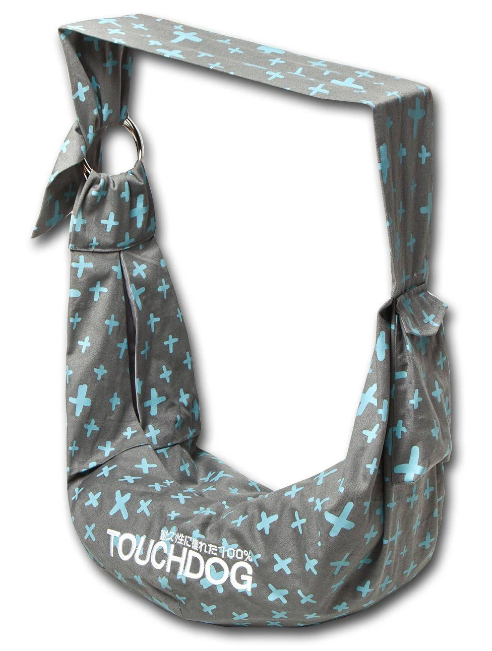 Touchdog 'Paw-Ease' Over-The-Shoulder Travel Sling Pet Carrier - Image 8