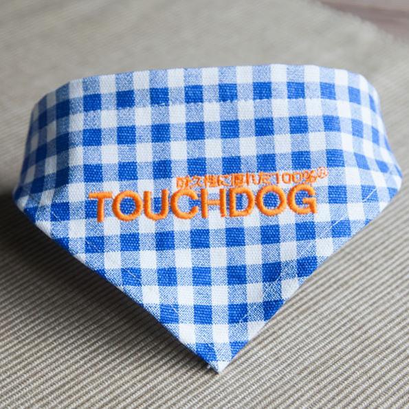Touchdog Plaid Patterned Hook-and-Loop Fashion Dog Bandana - Image 8