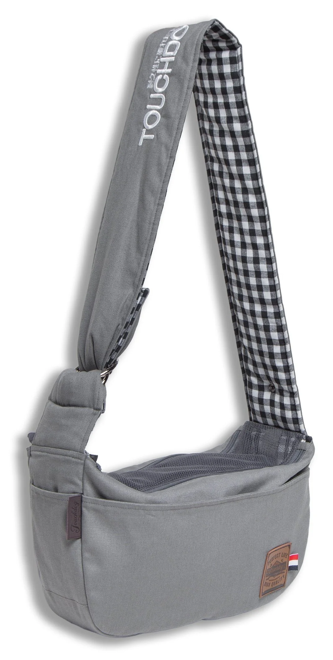 Touchdog 'Toga Bark' Over-The-Shoulder Hands-Free Pet Carrier - Image 7