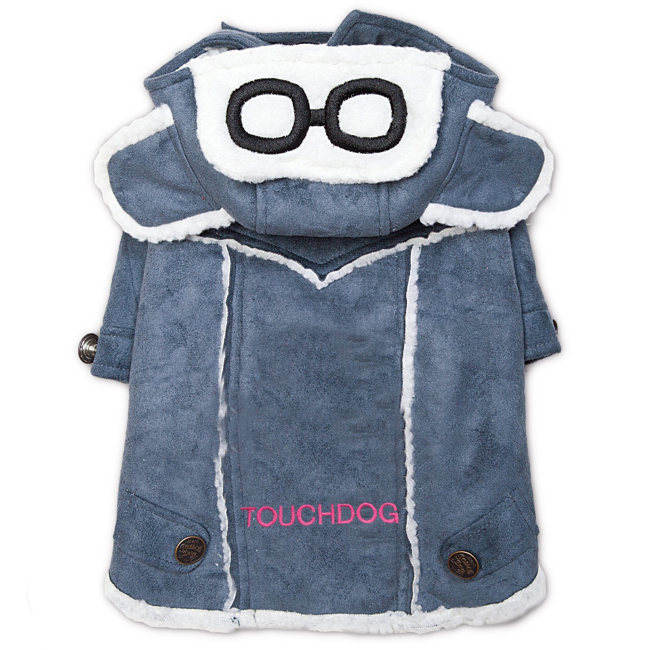 Touchdog 'Tuskegee' Aero-Vintage Designer Fashion Winter Dog Coat - Image 5