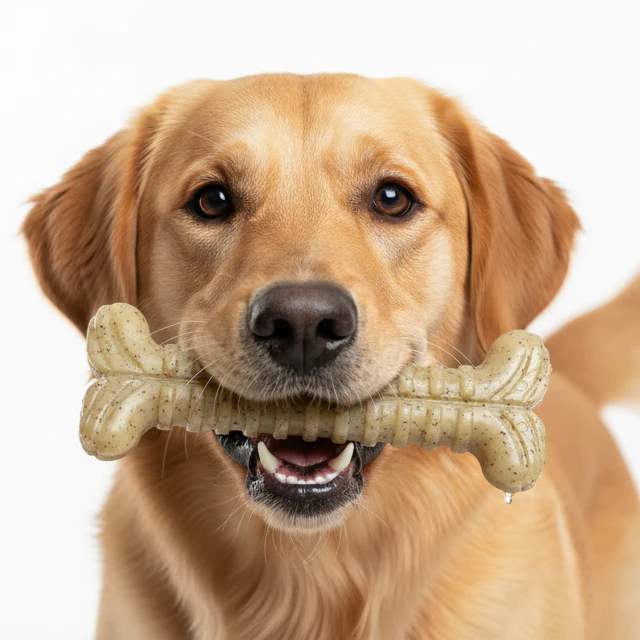 Tough Bone Nylon Chew Bone | Ultra-Durable Dog Toy for Aggressive Chewers | SodaPup - Image 2