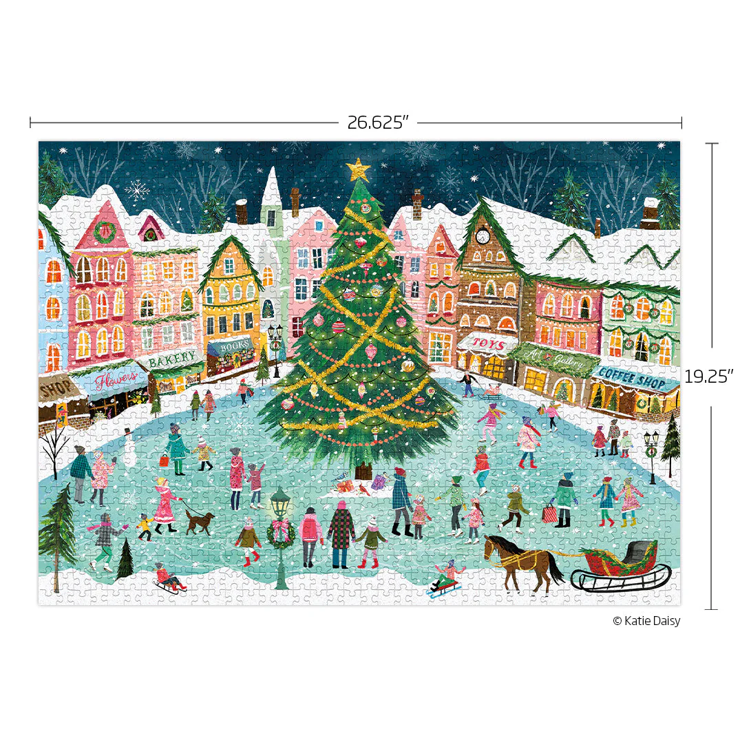 Town Square 1000 Piece Puzzle - Image 7