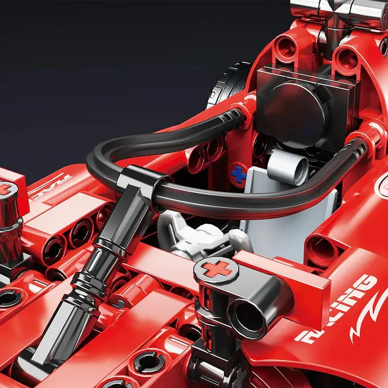 ToylinX F1 RC Race Car Building Set - Remote Control Collectible Model Kit - Image 4