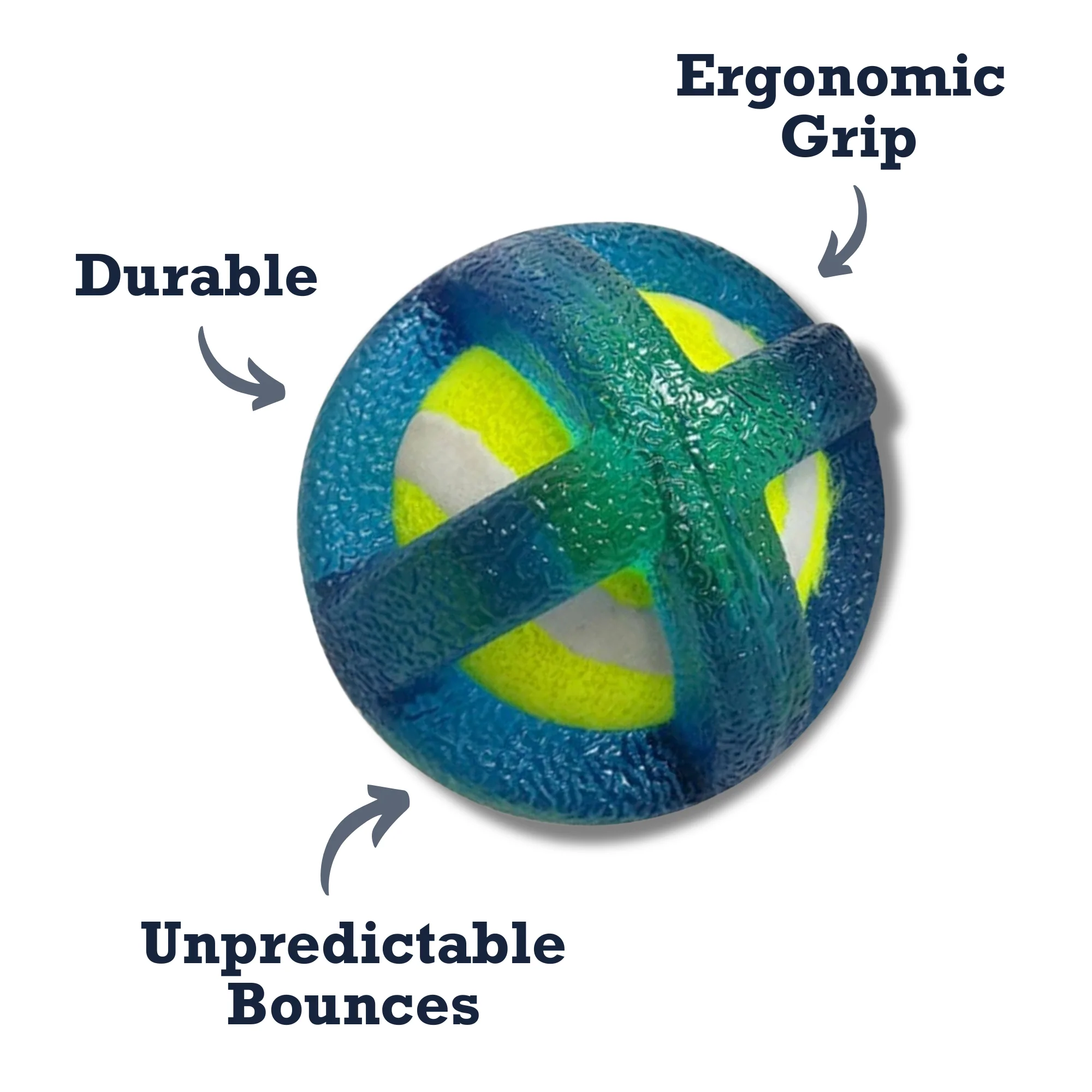 TPR-Coated Agility Tennis Ball Dog Toy – Durable & Pet-Safe - Image 10