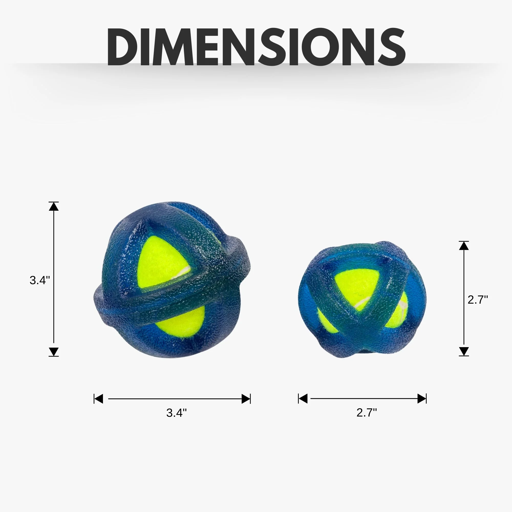 TPR-Coated Agility Tennis Ball Dog Toy – Durable & Pet-Safe - Image 12