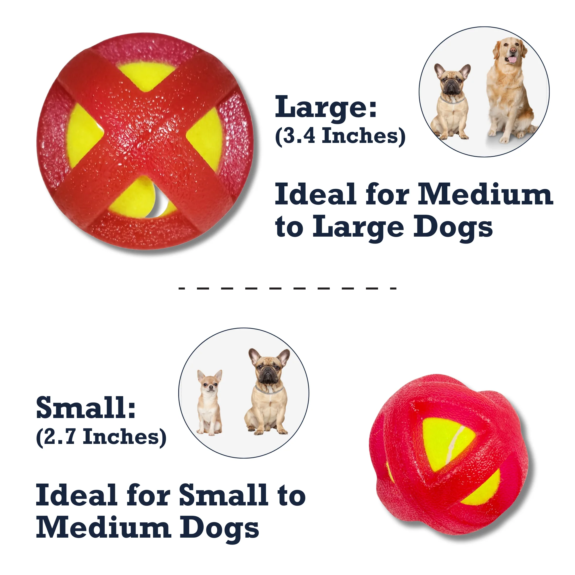 TPR-Coated Agility Tennis Ball Dog Toy – Durable & Pet-Safe - Image 6