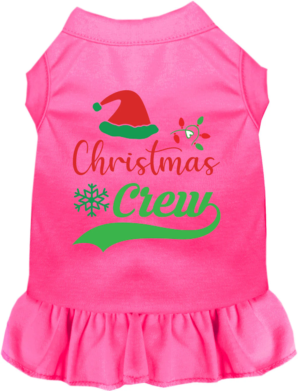 Traditional Christmas Crew Pet Dress - Image 4