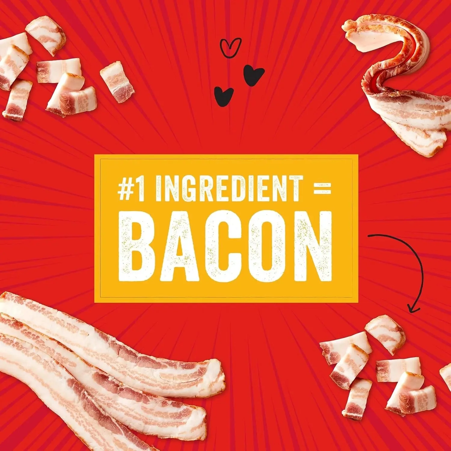 Training Dog Treats - Crav'N Bac'N Soft Bacon & Chicken Bites - Premium USA Made - Low Calorie Rewards - 8.25Oz - Image 2