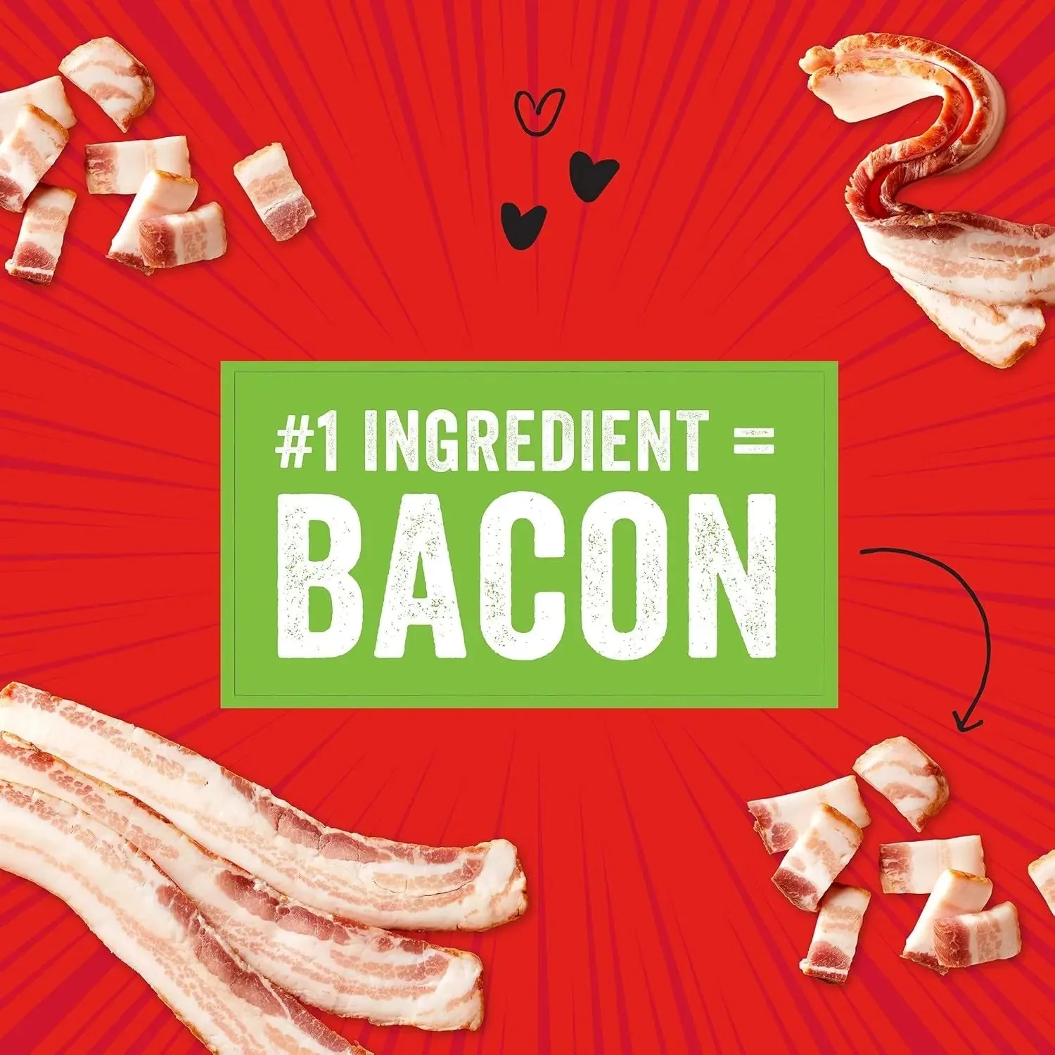 Training Dog Treats - Crav'N Bac'N Soft Bacon & Duck Bites - Premium USA Made - Low Calorie Rewards - 8.25Oz - Image 2