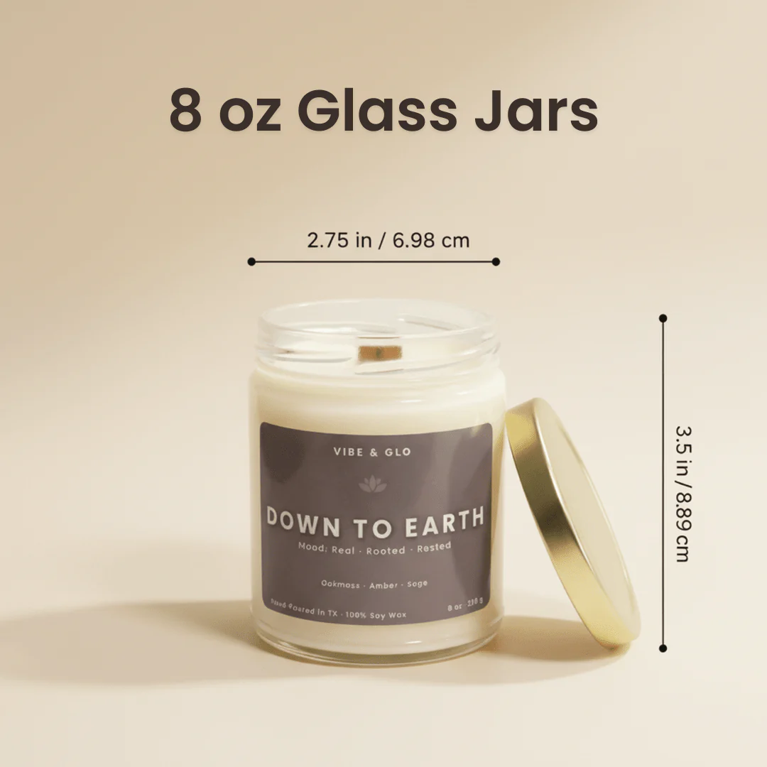 Transcend - Jasmine & Sandalwood Soy Candle - Image 6